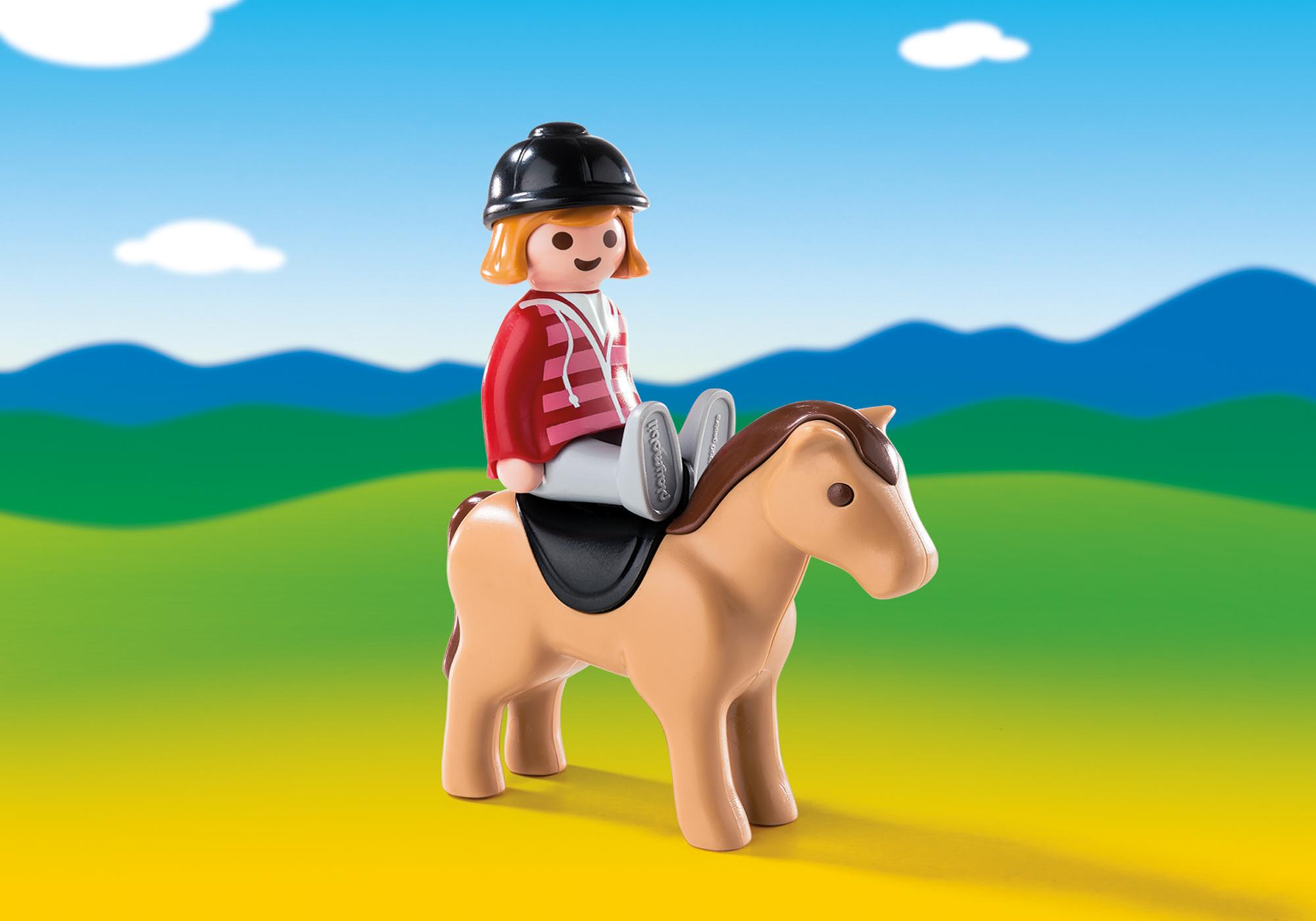 playmobil jinete