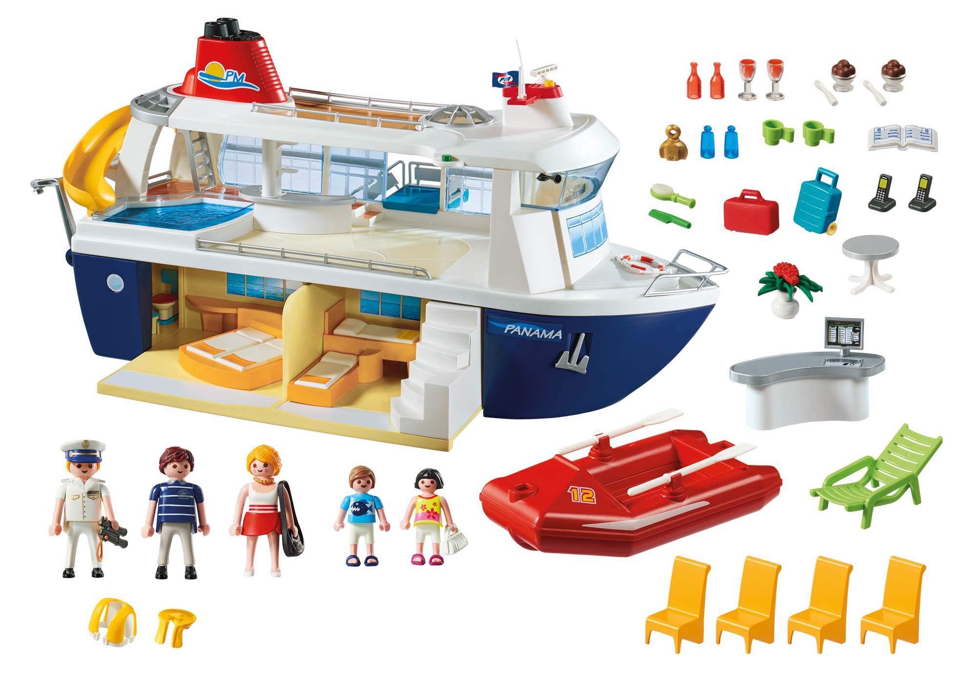 playmobil 6978 family fun cruise ship