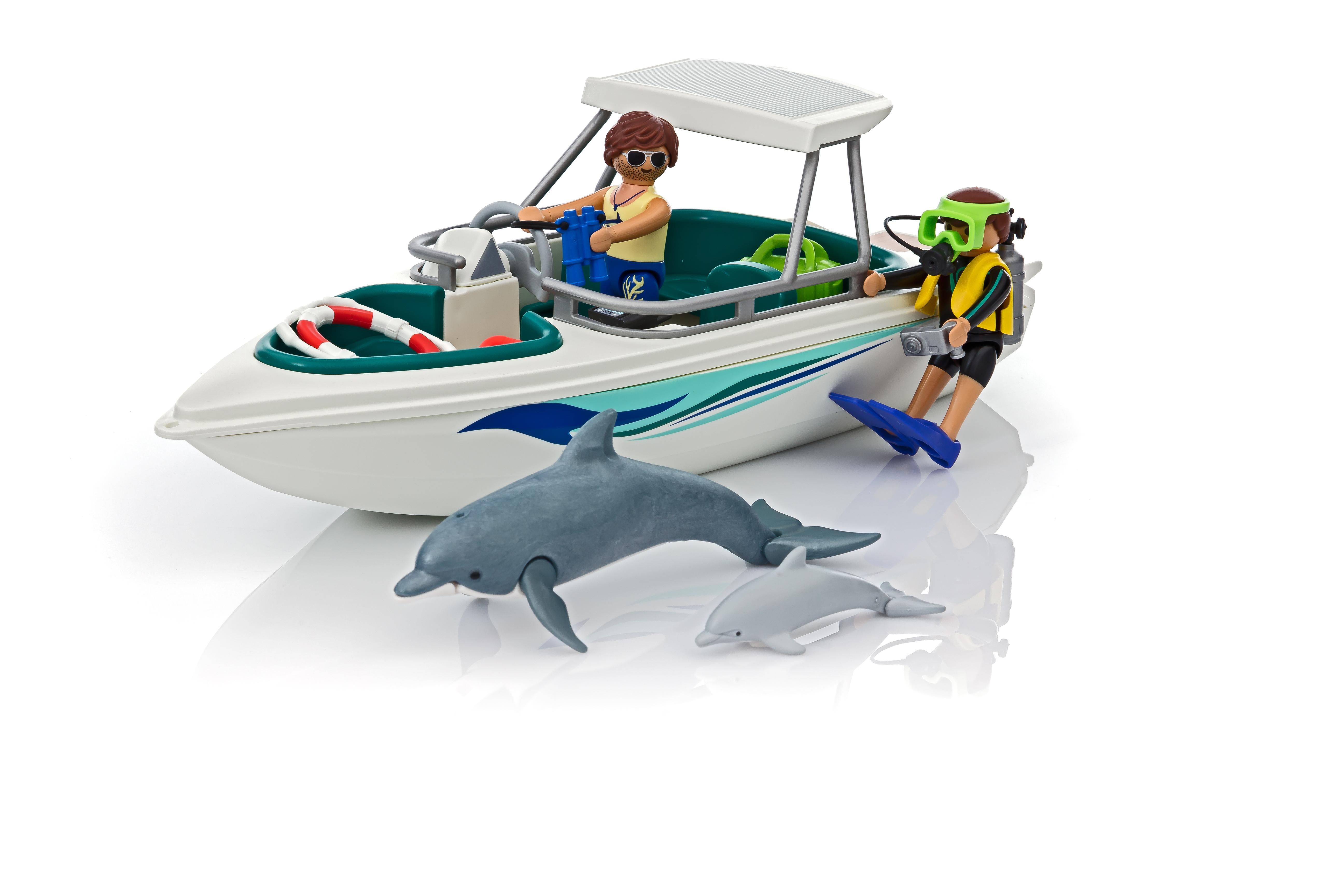 playmobil diving trip