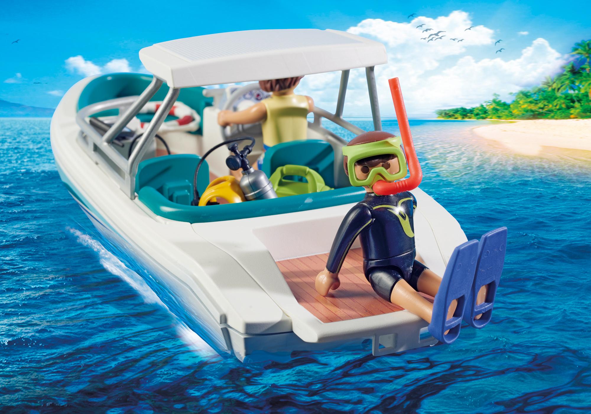 bateau plongee playmobil