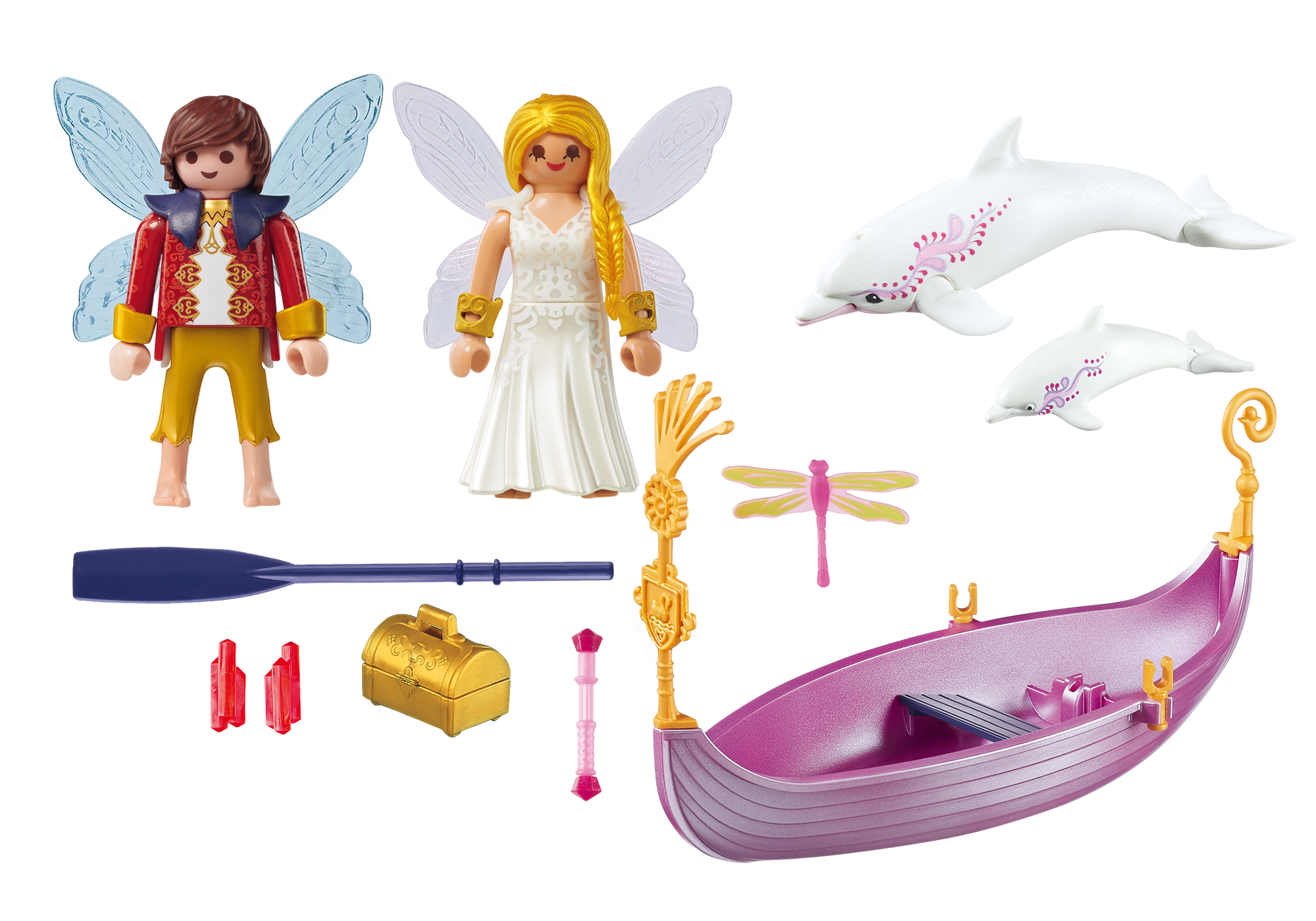 playmobil fairy boat