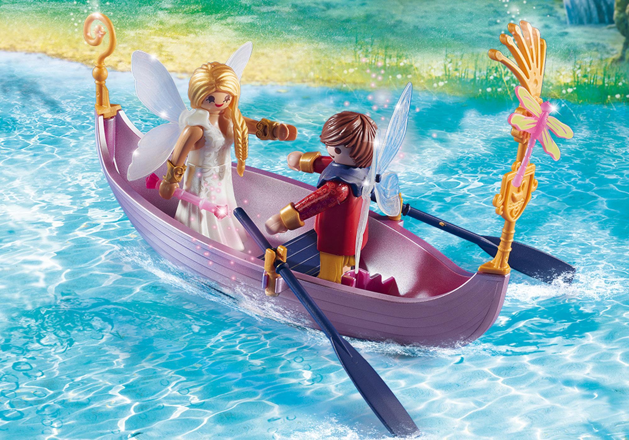 playmobil fairy boat carry case