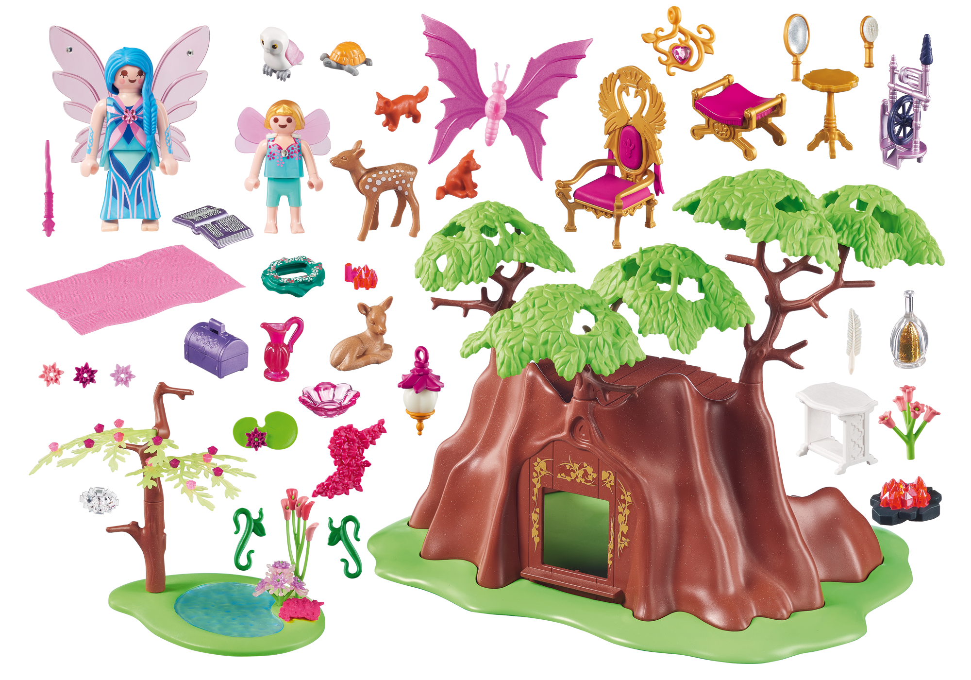 playmobil magical fairy forest