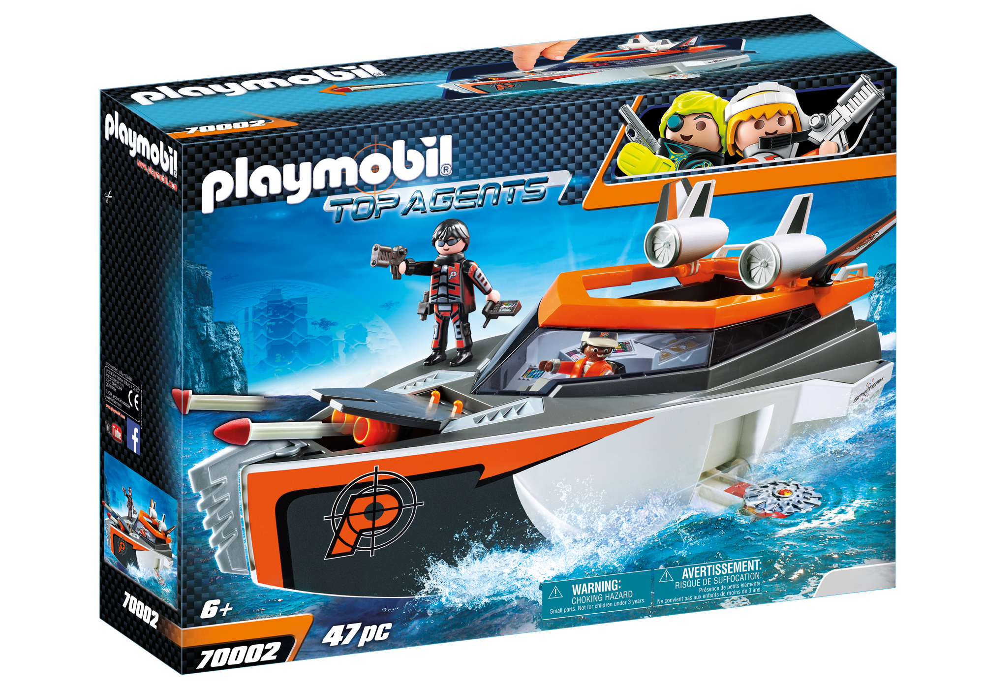 playmobil top agents spy team