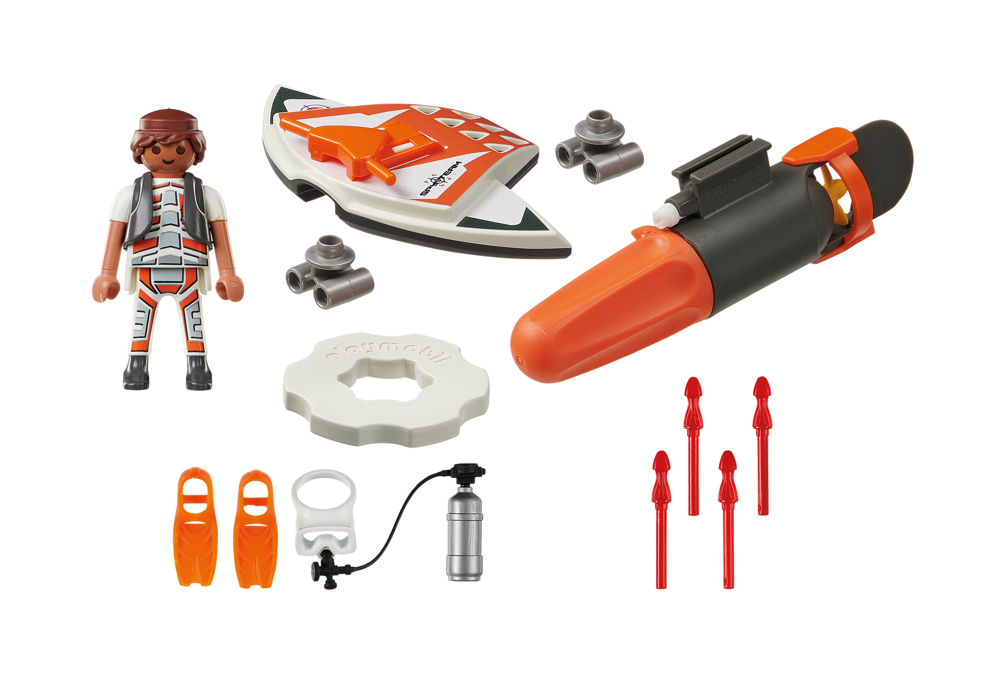 70004 SPY TEAM Mergulhador com Torpedo detail image 3