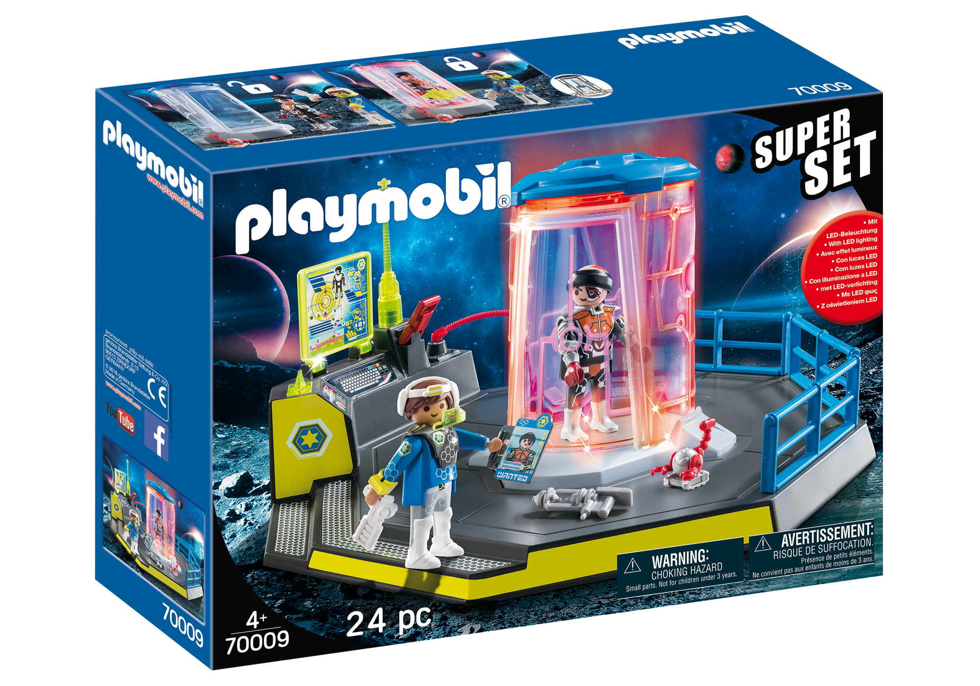 playmobil fire station superset