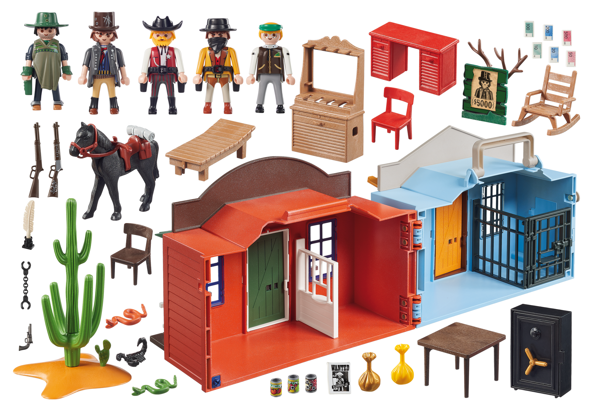 playmobil banque western