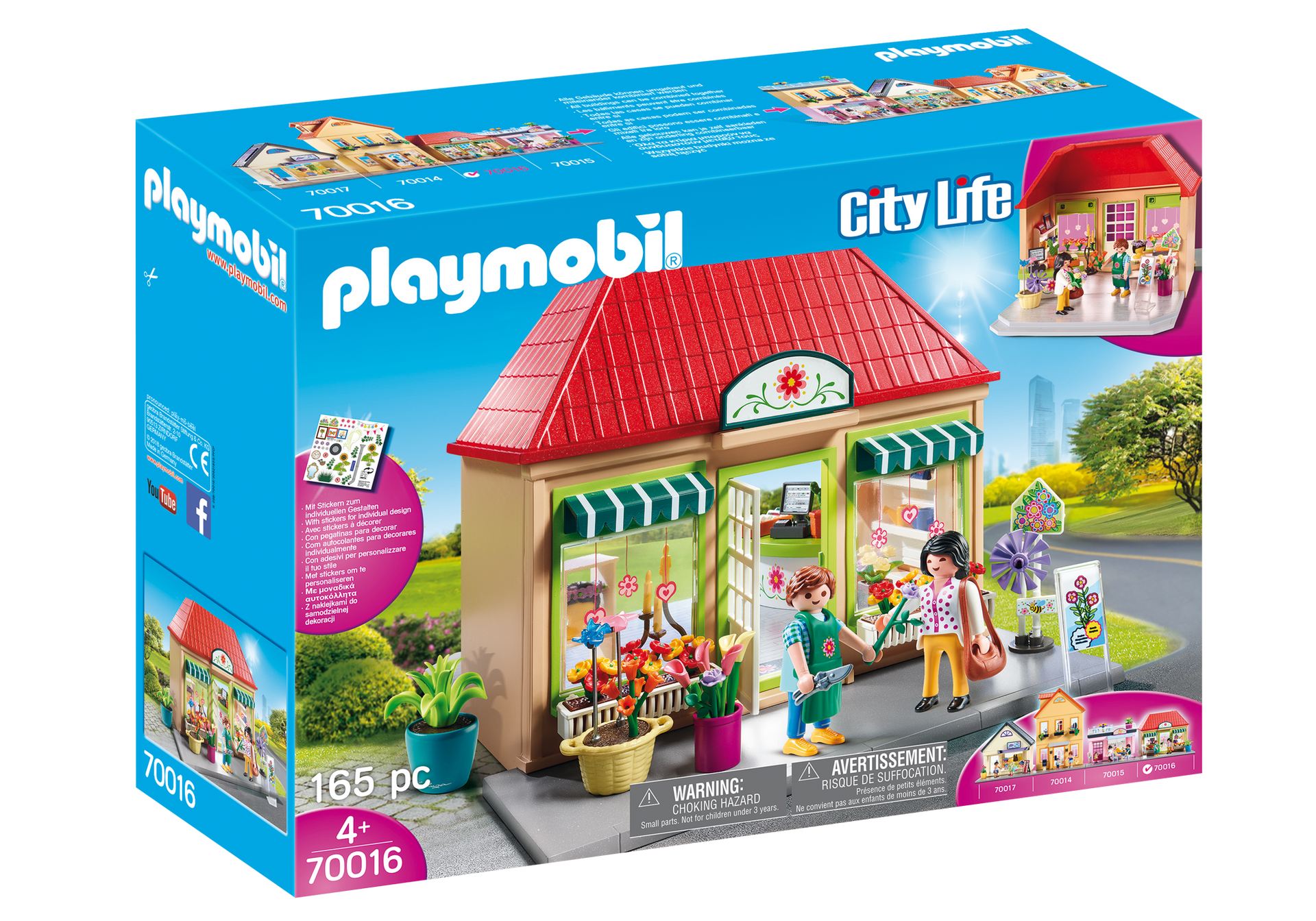 PLAYMOBIL 70015 City Life My Favorite Cafe for sale online 
