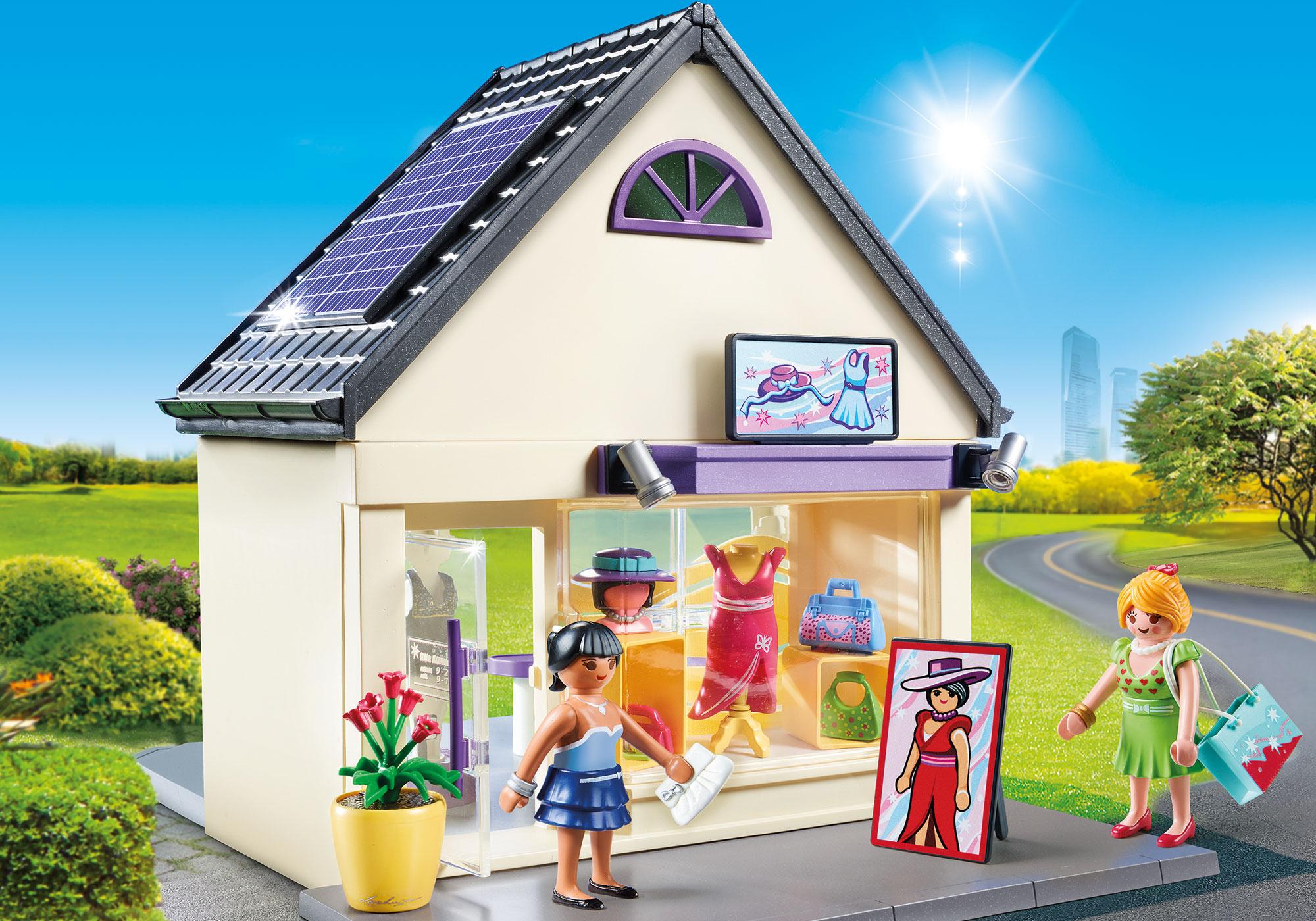 playmobil city life fashion boutique