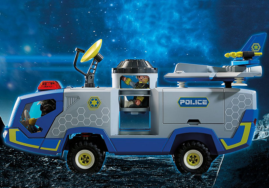 70018 Galaxy Police-Truck detail image 5