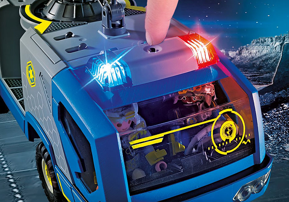 70018 Galaxy Police-Truck detail image 6