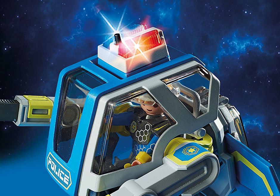 70021 Galaxy Police Robot detail image 4