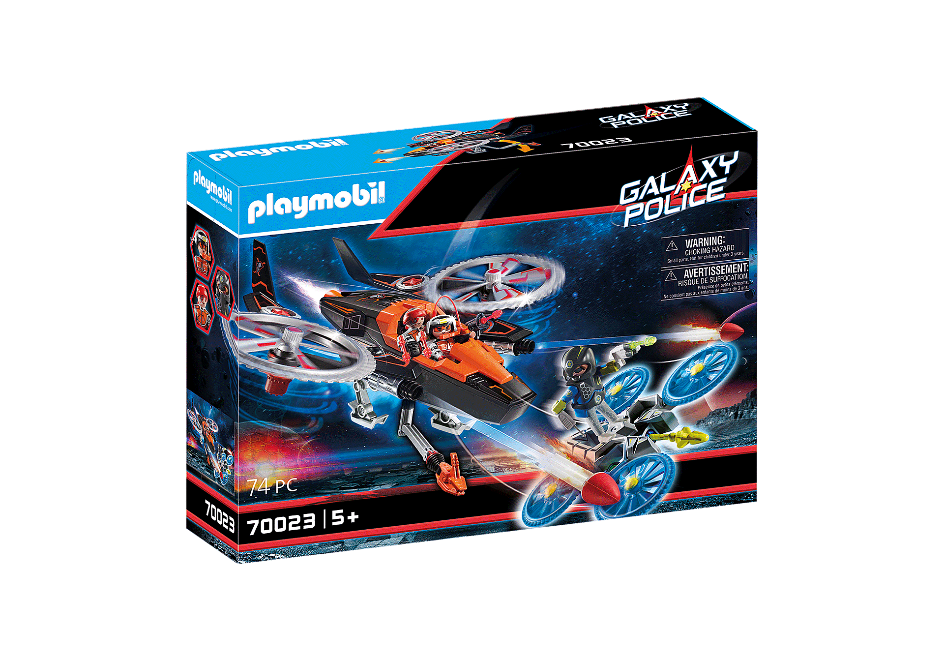70023 Galaxy Pirates Helicopter zoom image2