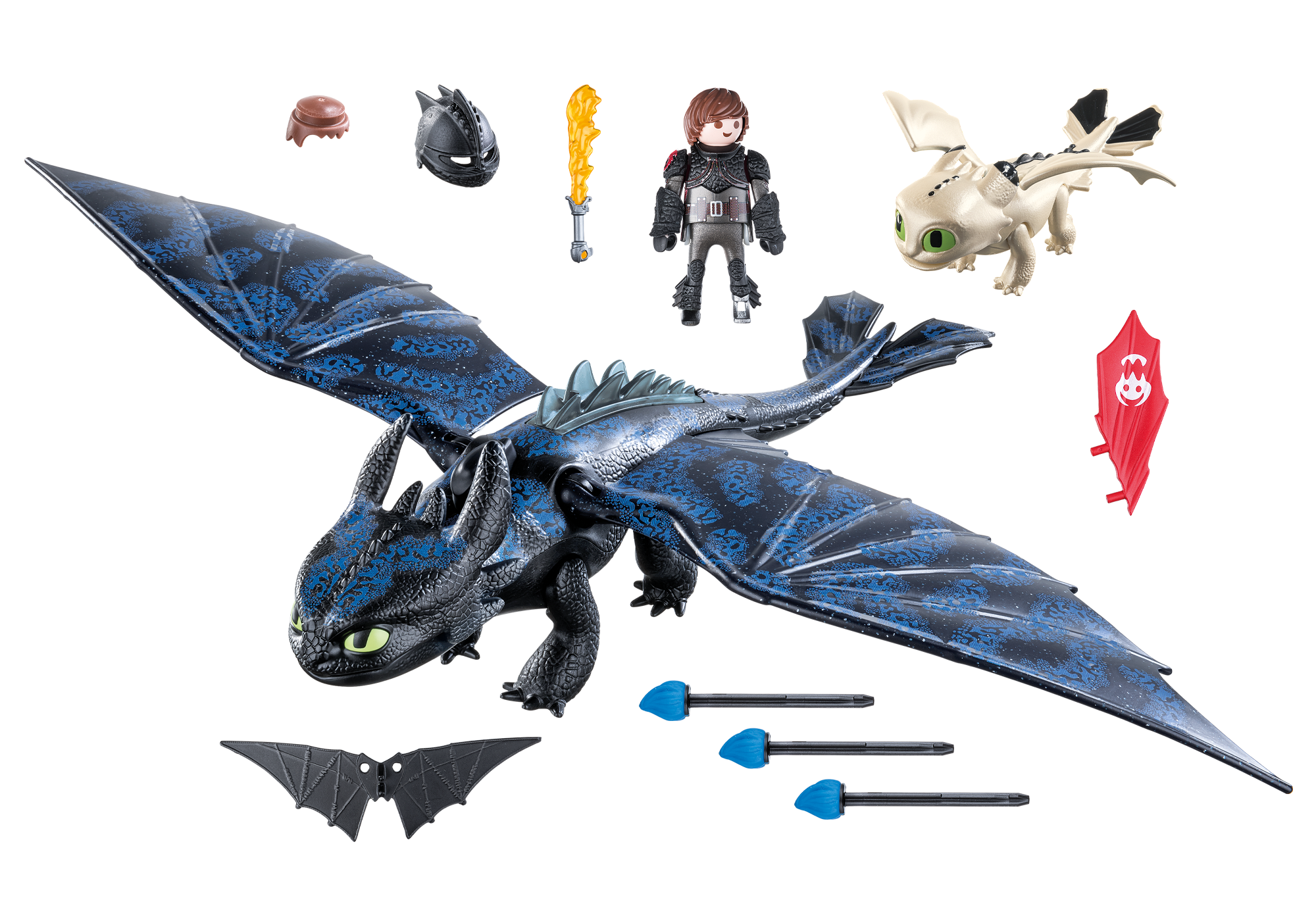 playmobil toothless and hiccup