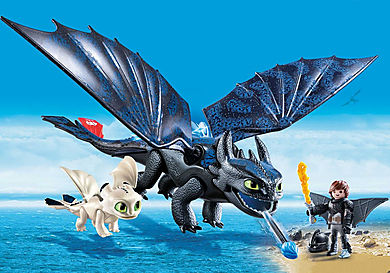 70037 Hiccup and Toothless Playset