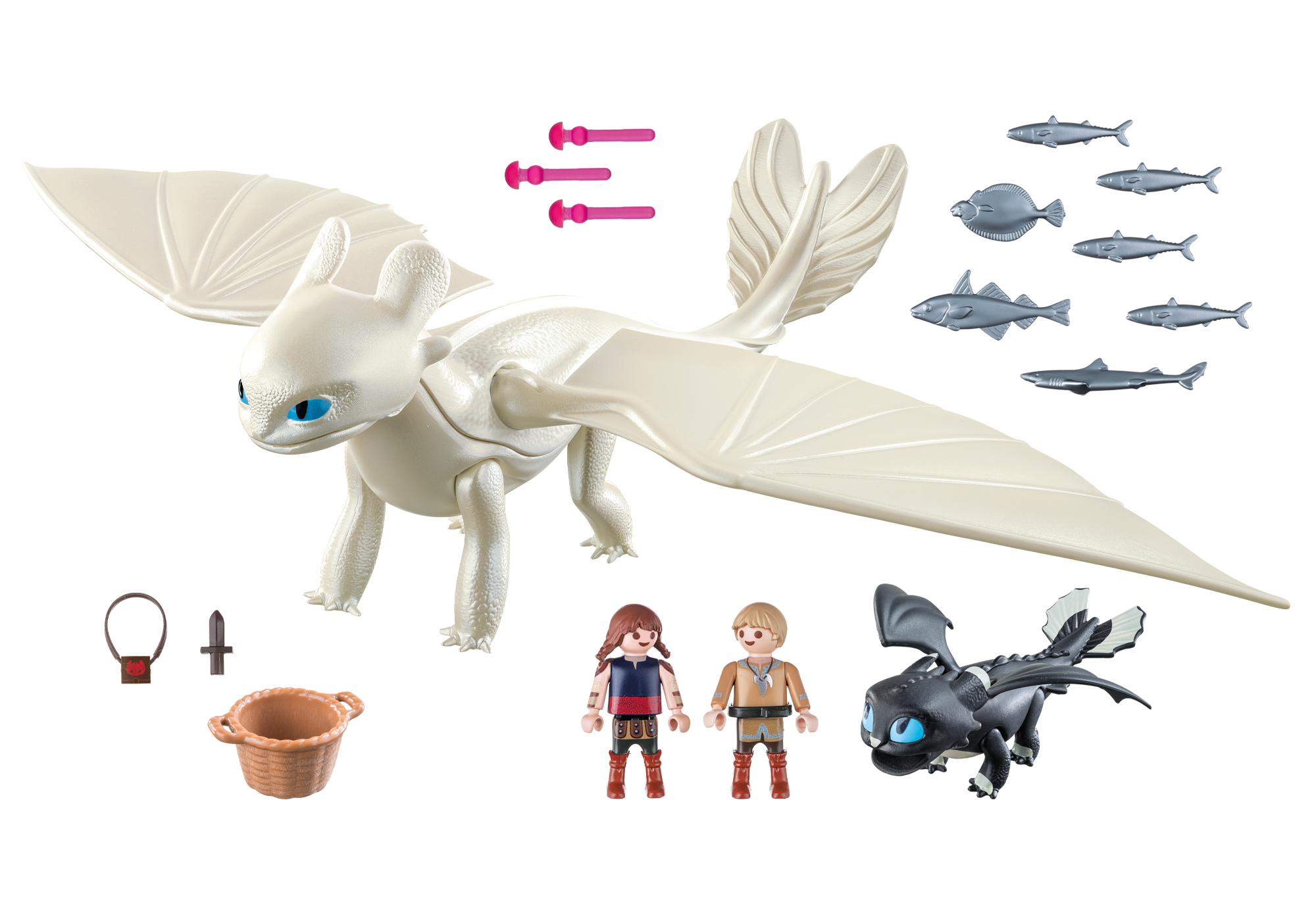 school of dragons light fury babys