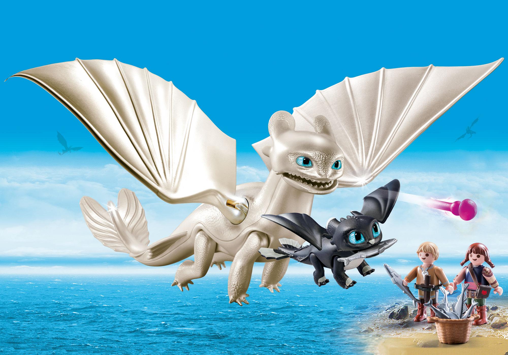 playmobil dragon par dela les rives