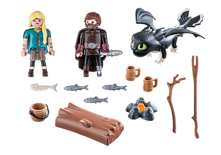70040 Hiccup and Astrid Playset detail image 3