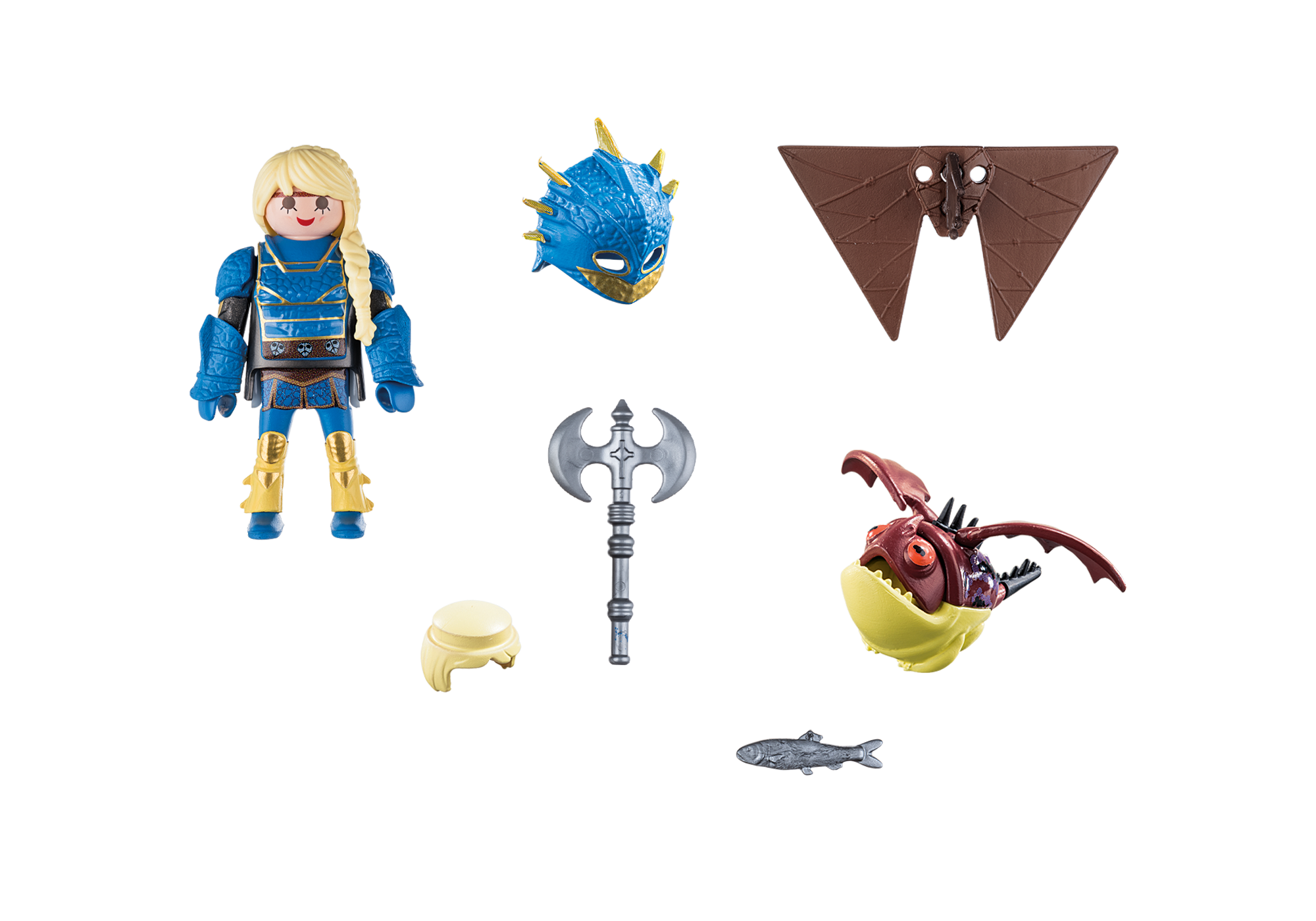 playmobil how to train your dragon astrid & stormfly