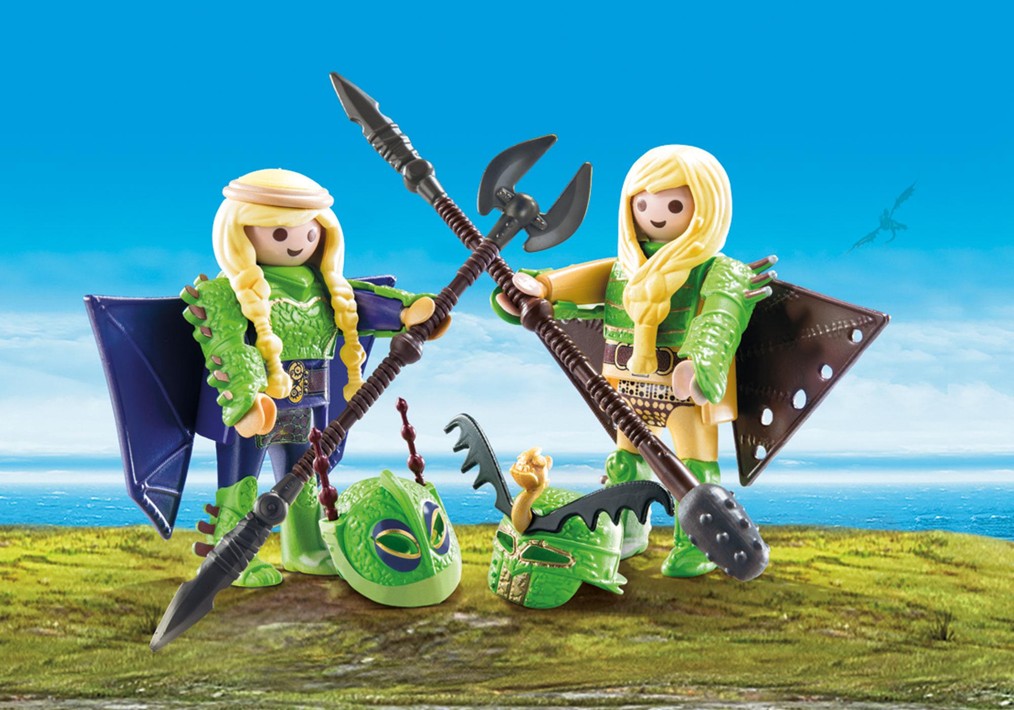 amazon playmobil dragon trainer