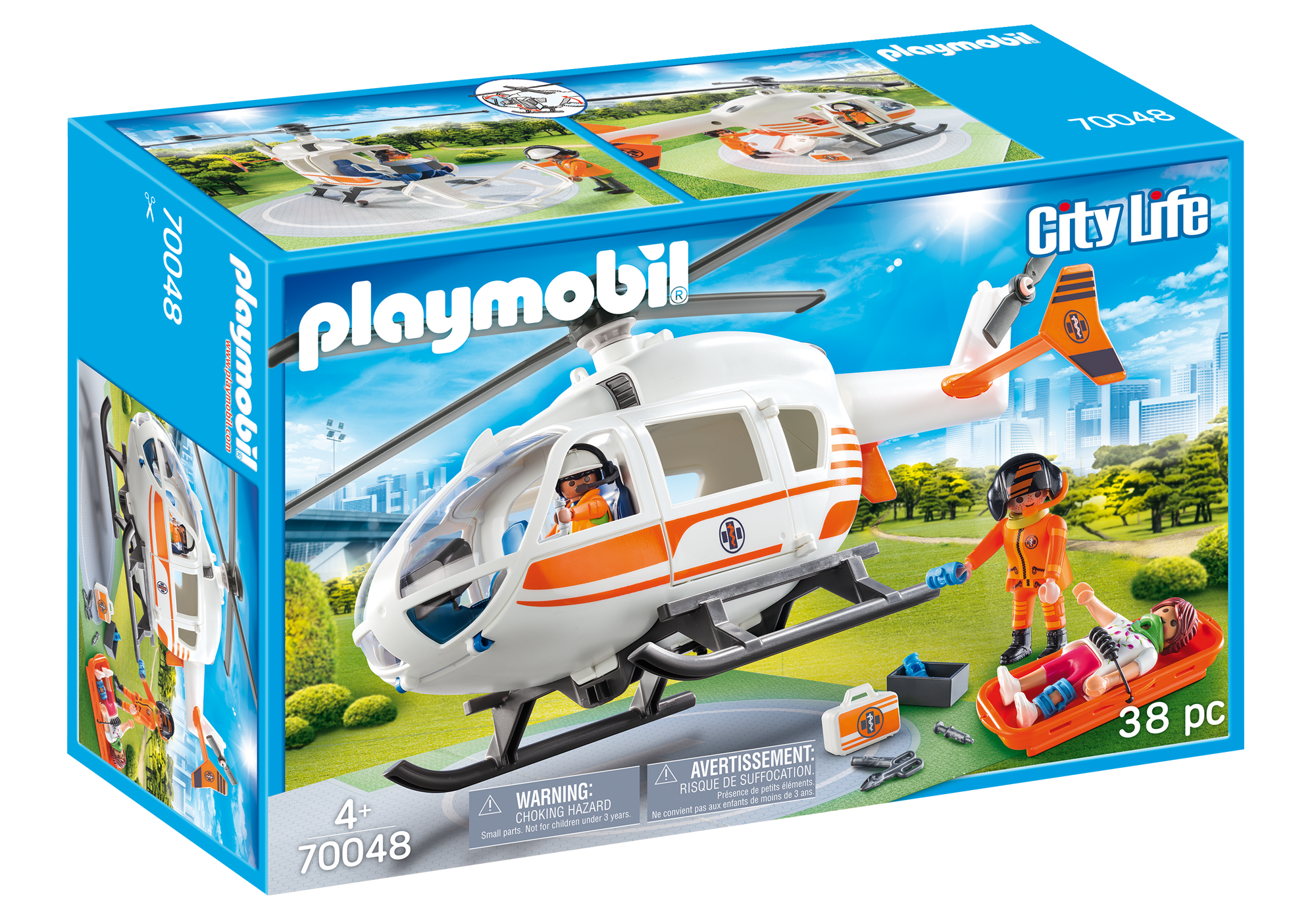 playmobil air rescue helicopter