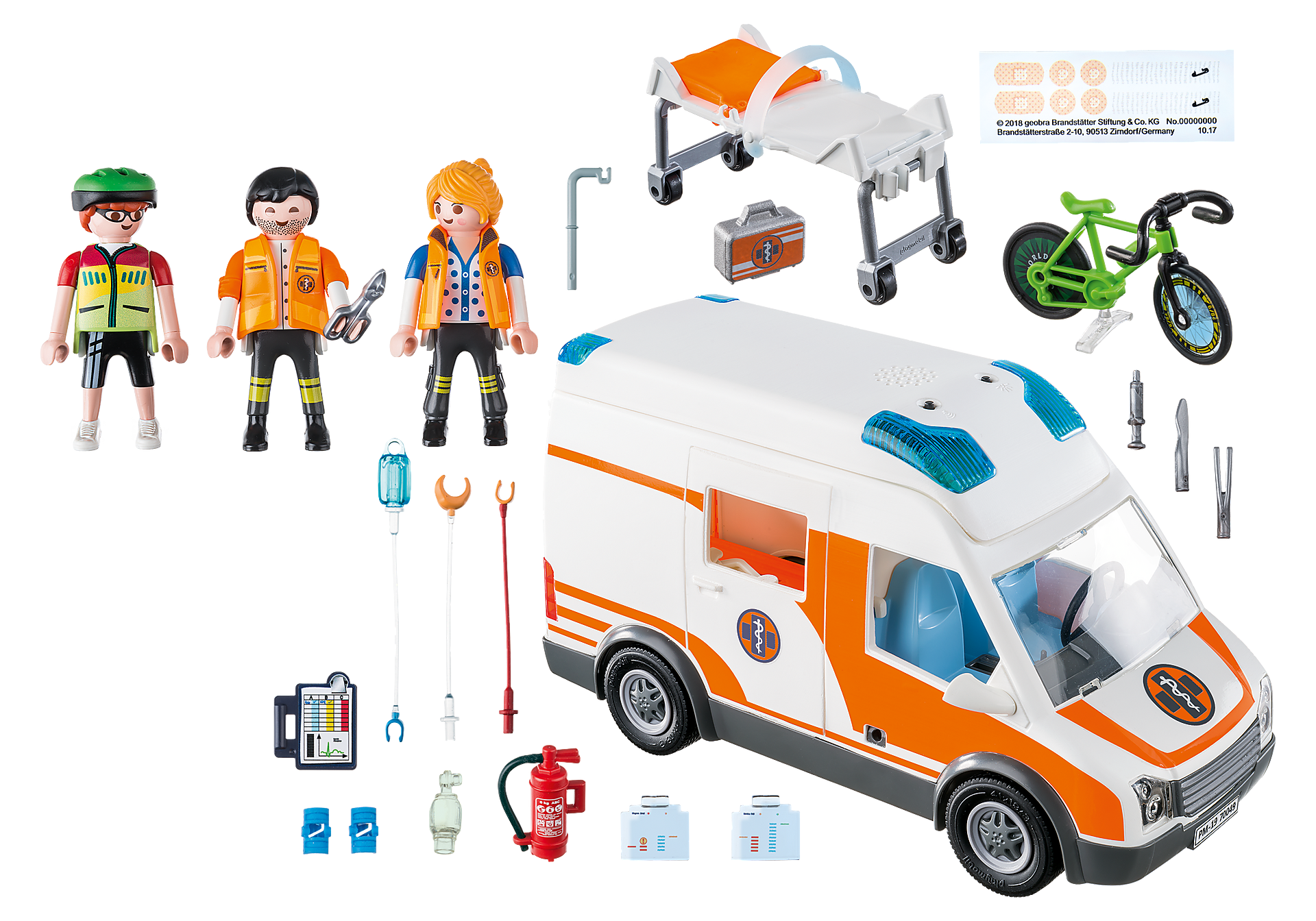 70049 Ambulance en ambulanciers zoom image3