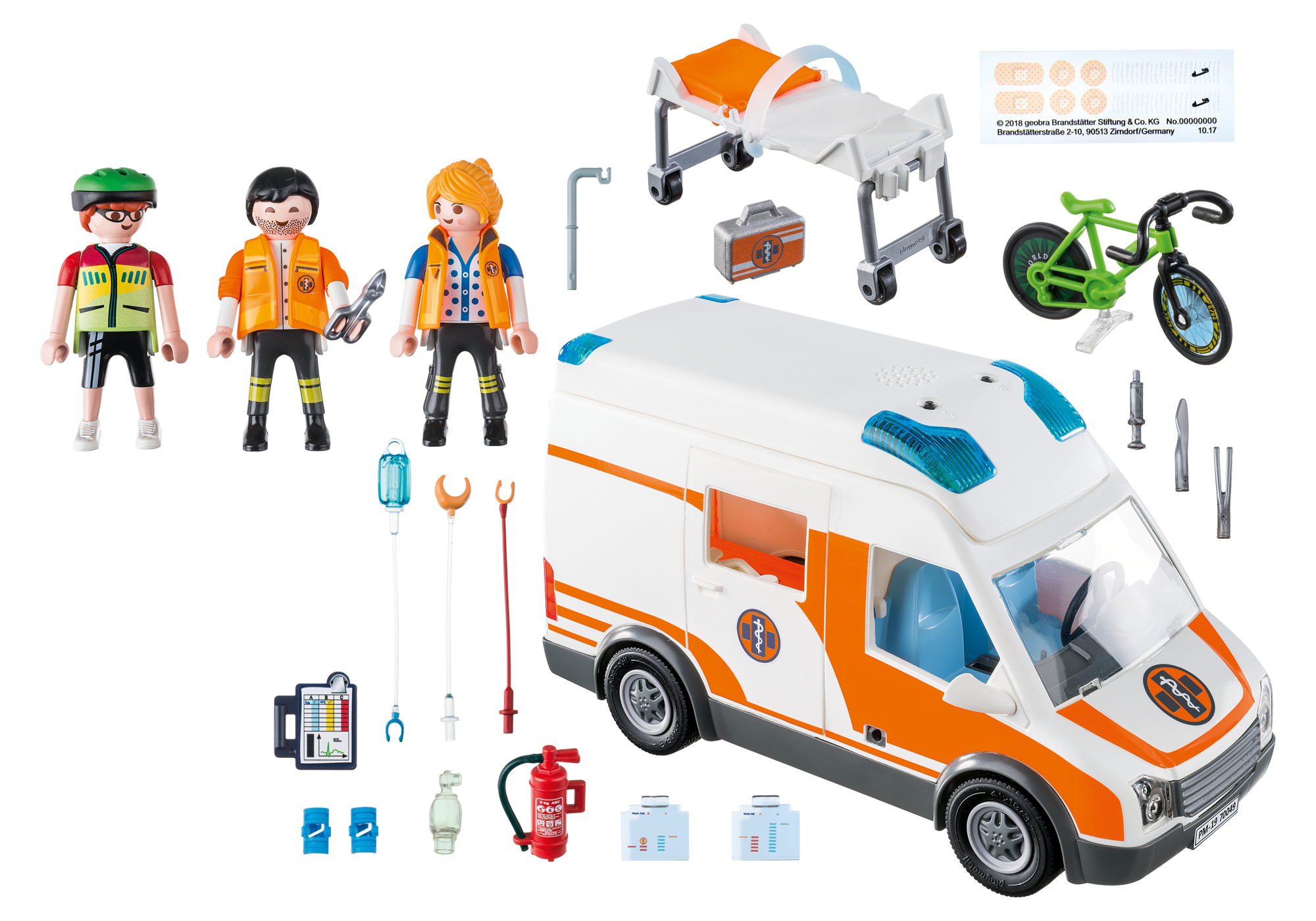 camion ambulance playmobil