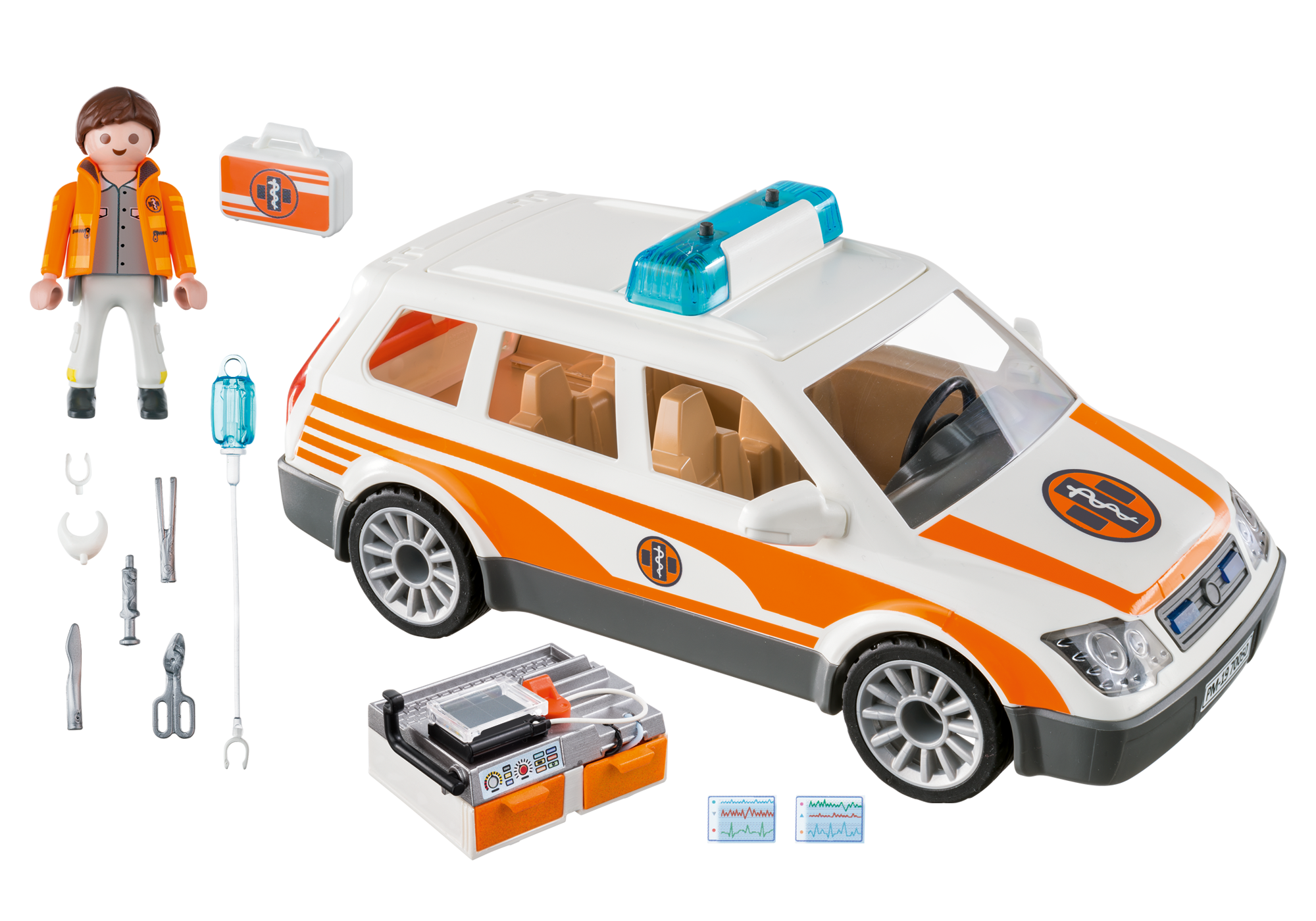 playmobil voiture ambulance