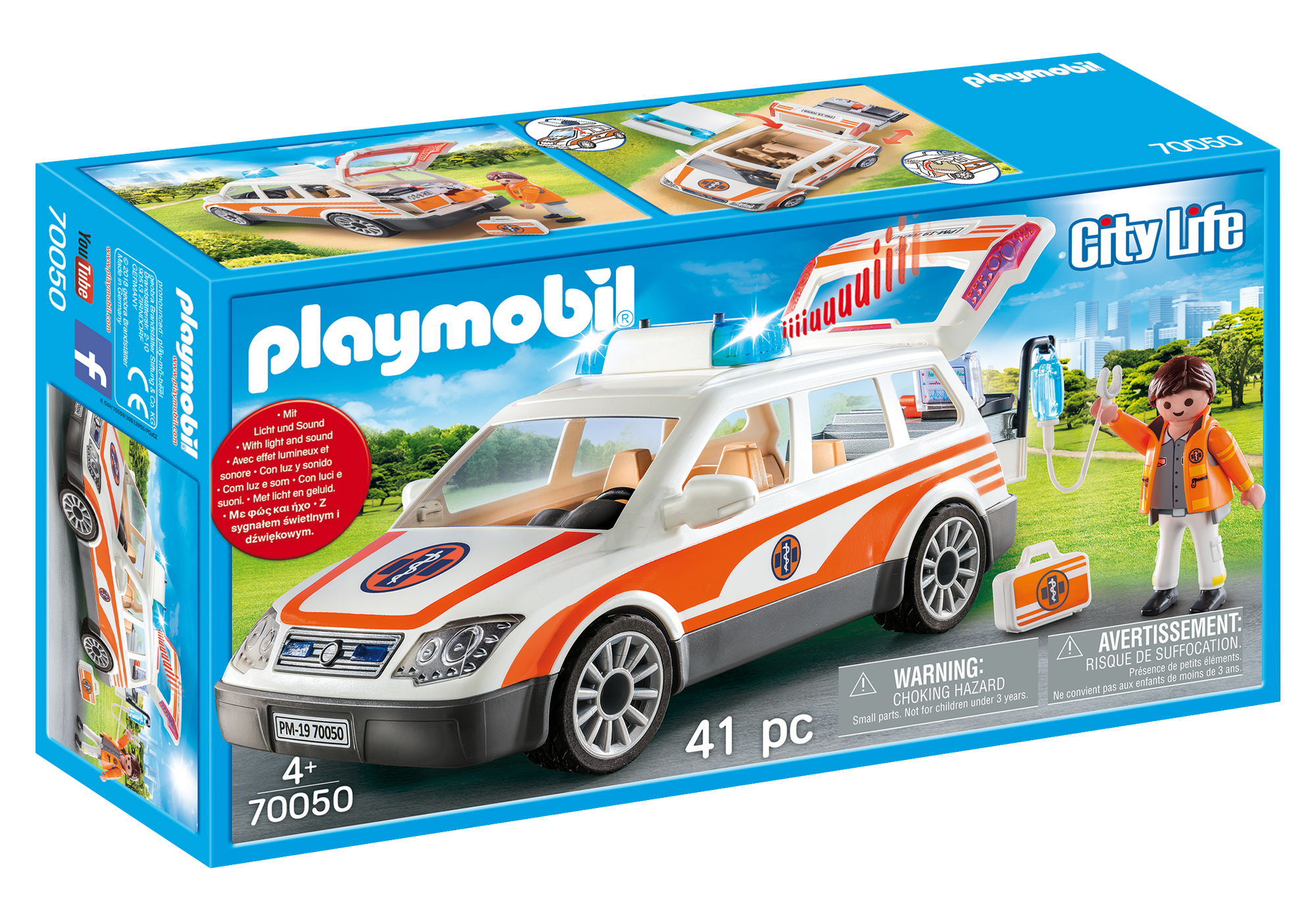 voiture ambulance playmobil