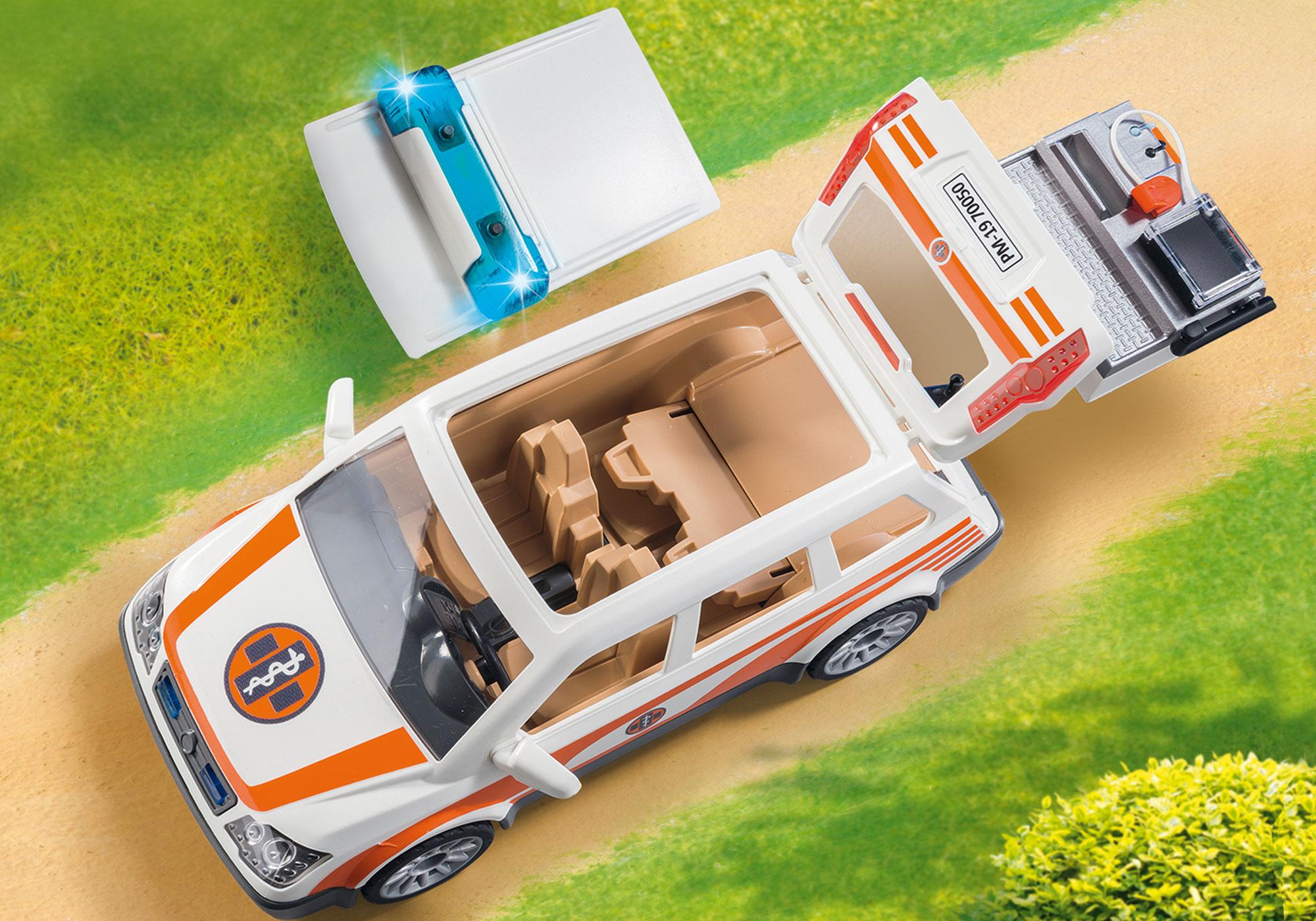 ambulance pompier playmobil