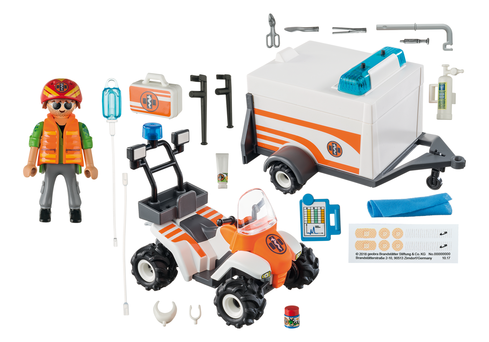 playmobil quad rescate