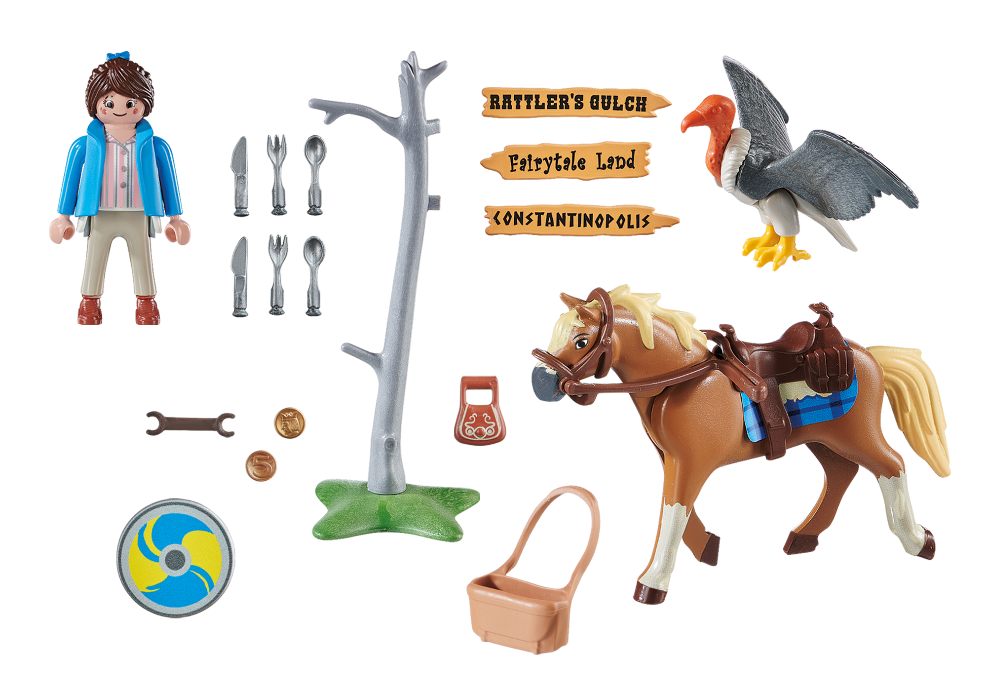 playmobil horse tack shop