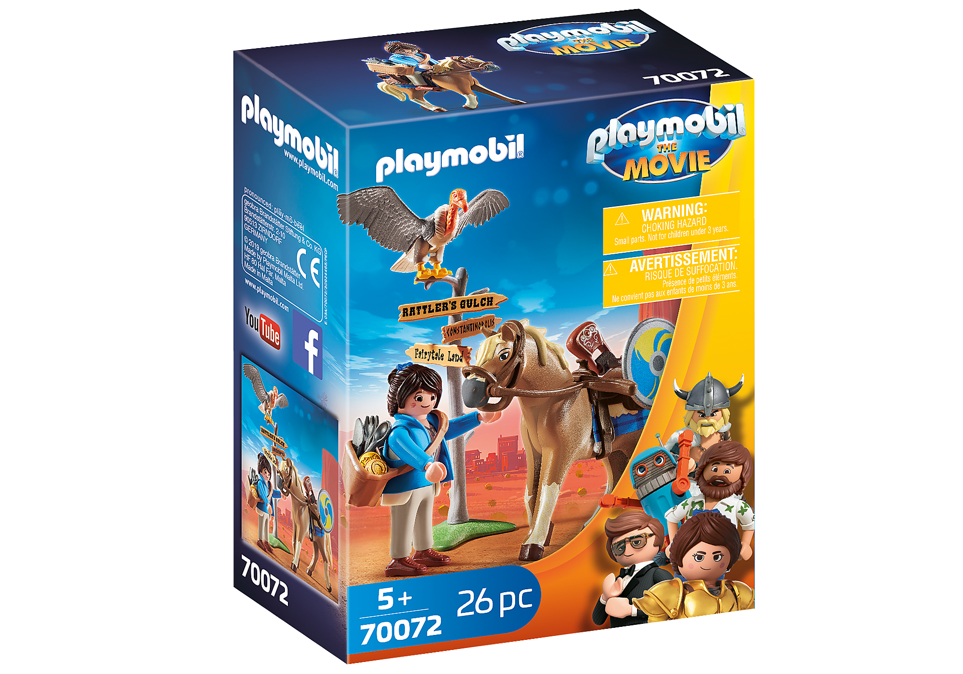70072 PLAYMOBIL: THE MOVIE Marla with Horse zoom image2