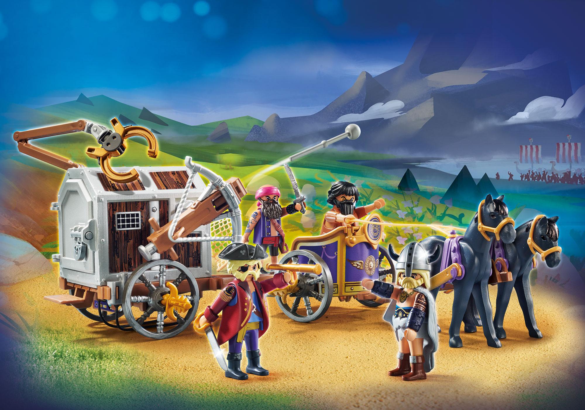 70073_product_detail/PLAYMOBIL: THE MOVIE Charlie com Carro Pris&atilde;o