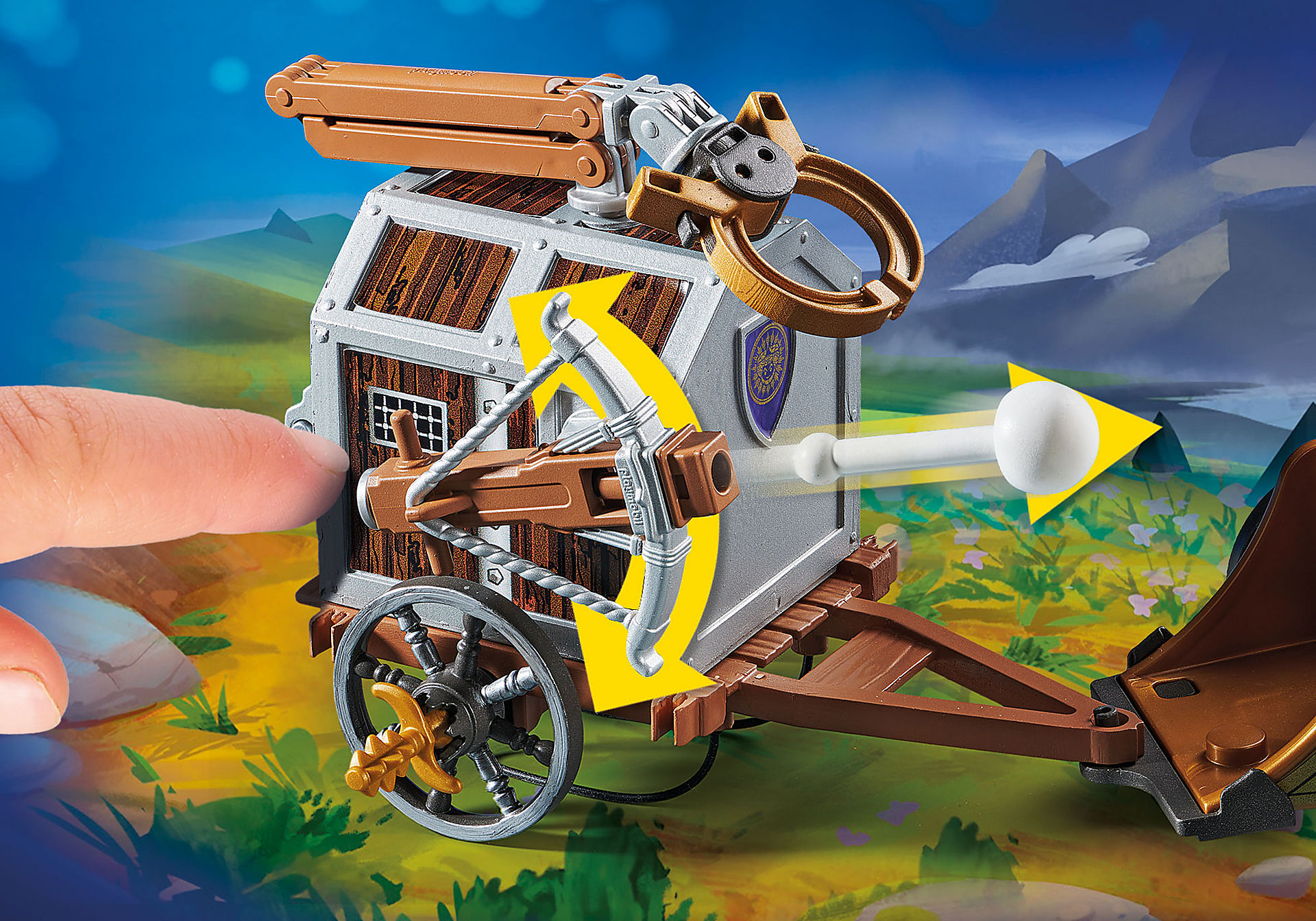 70073 PLAYMOBIL:THE MOVIE Charlie with Prison Wagon zoom image4