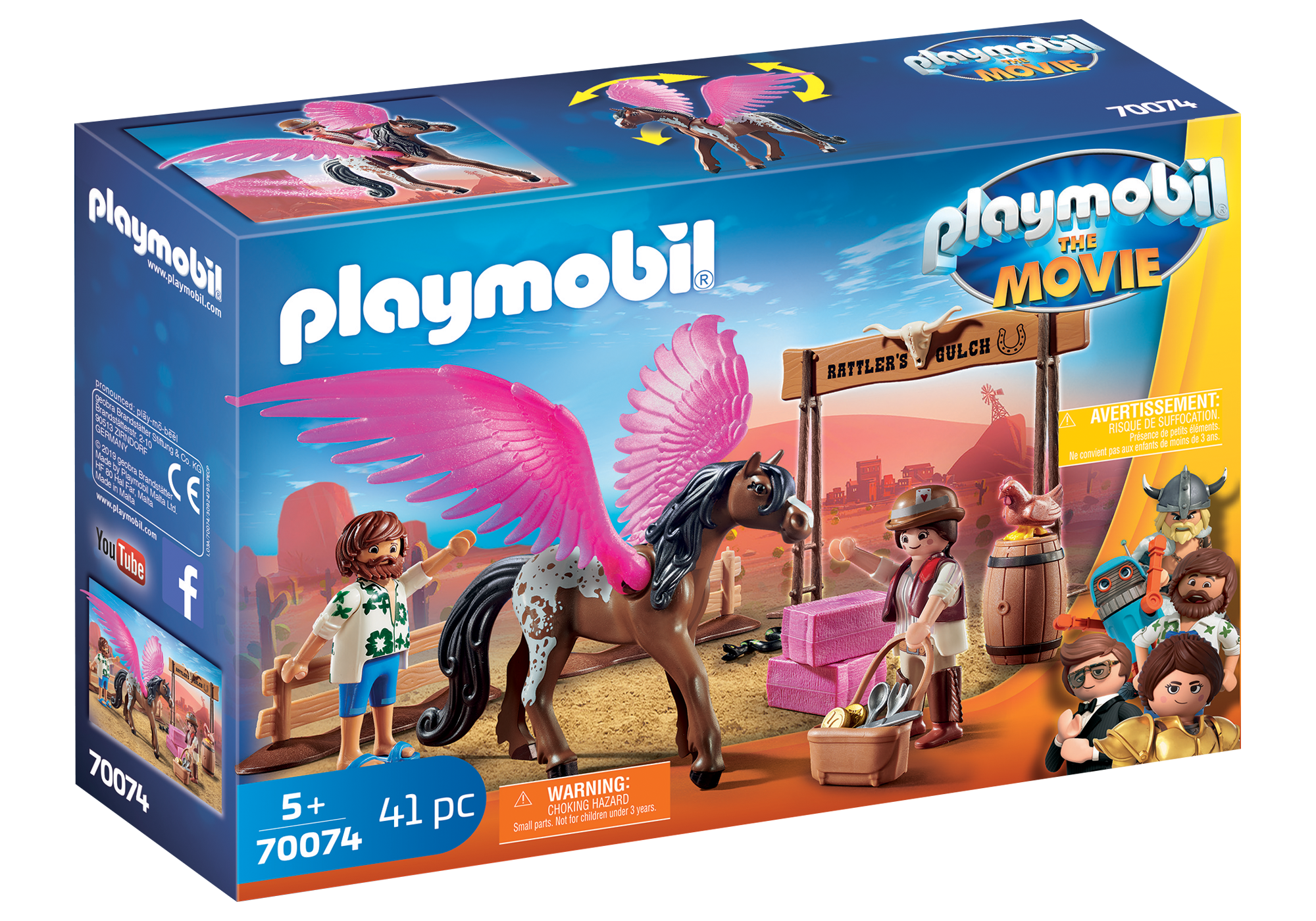 film playmobil chevaux