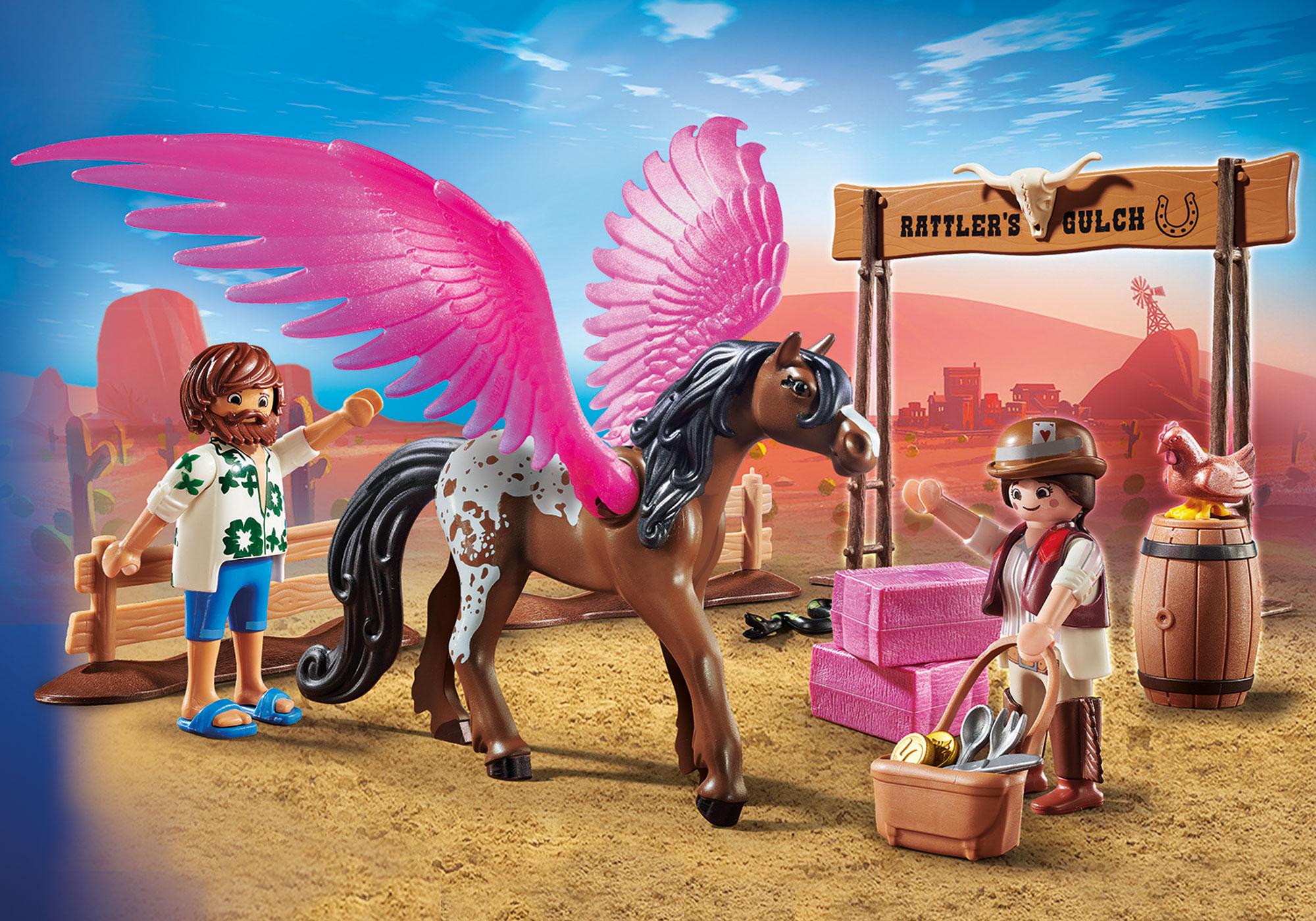 film playmobil chevaux