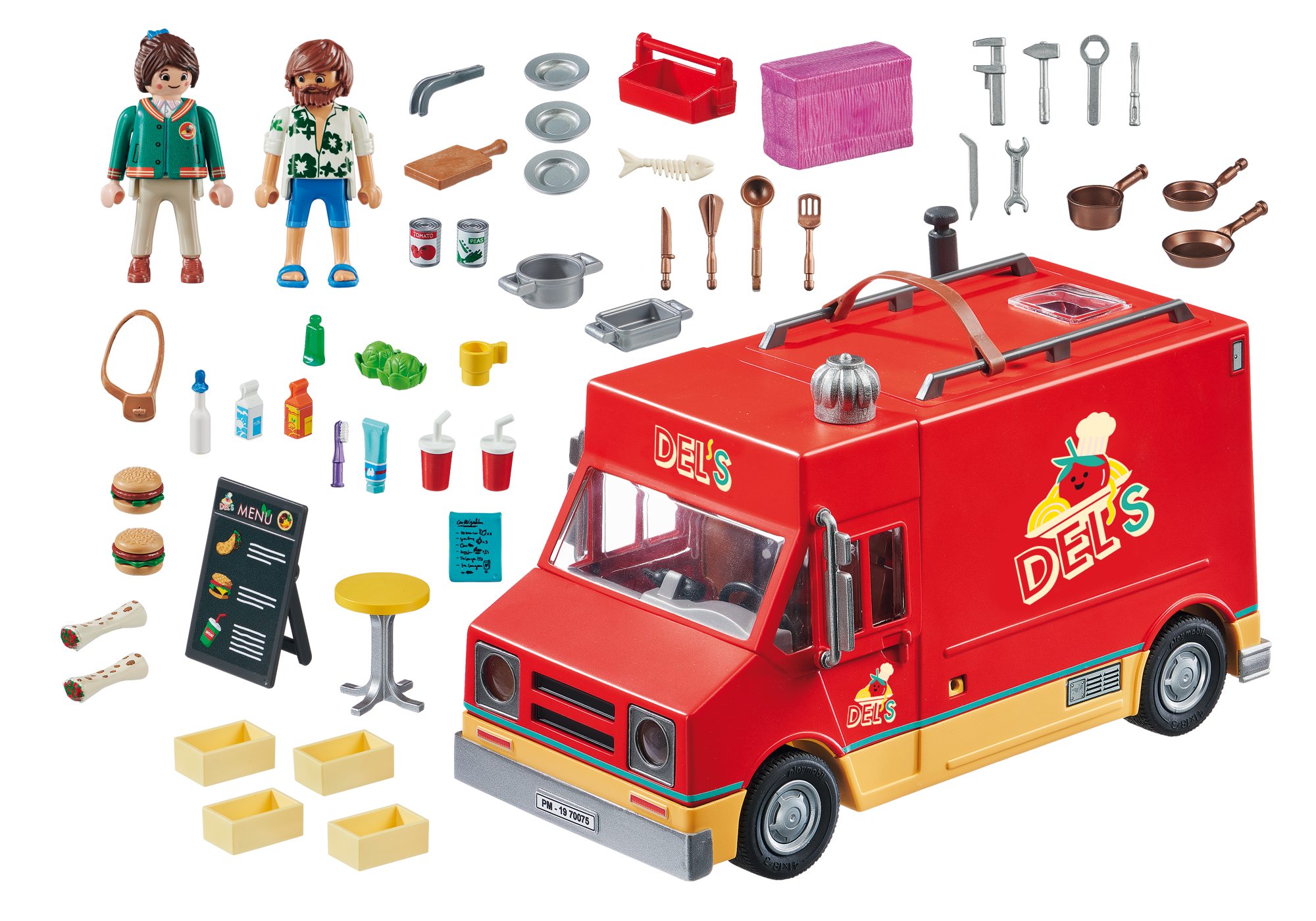 playmobil food truck 70075