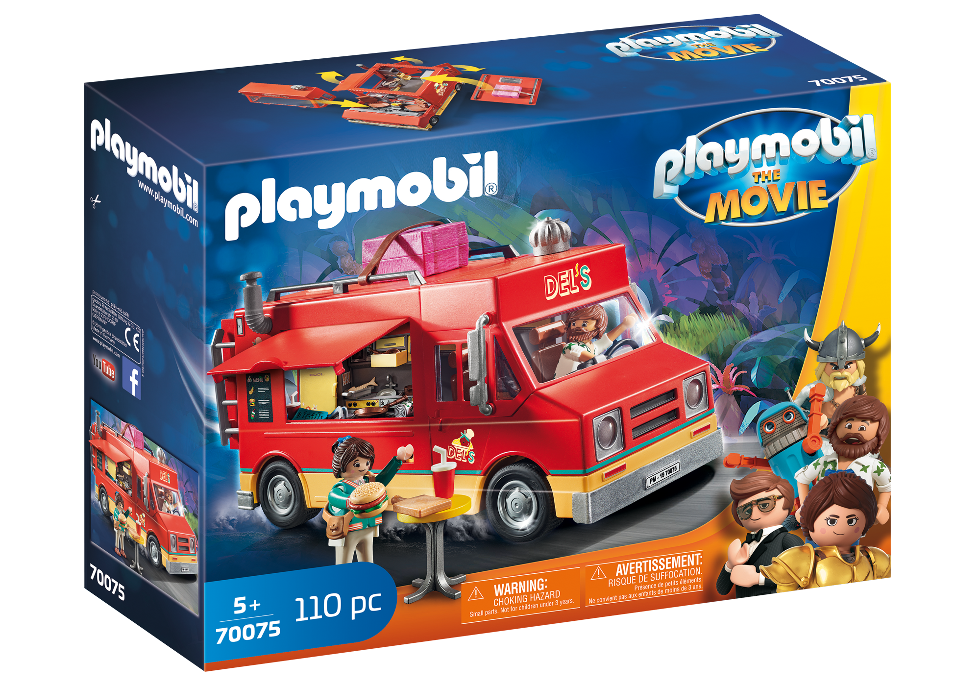 PLAYMOBIL: THE MOVIE Del's Food Truck 