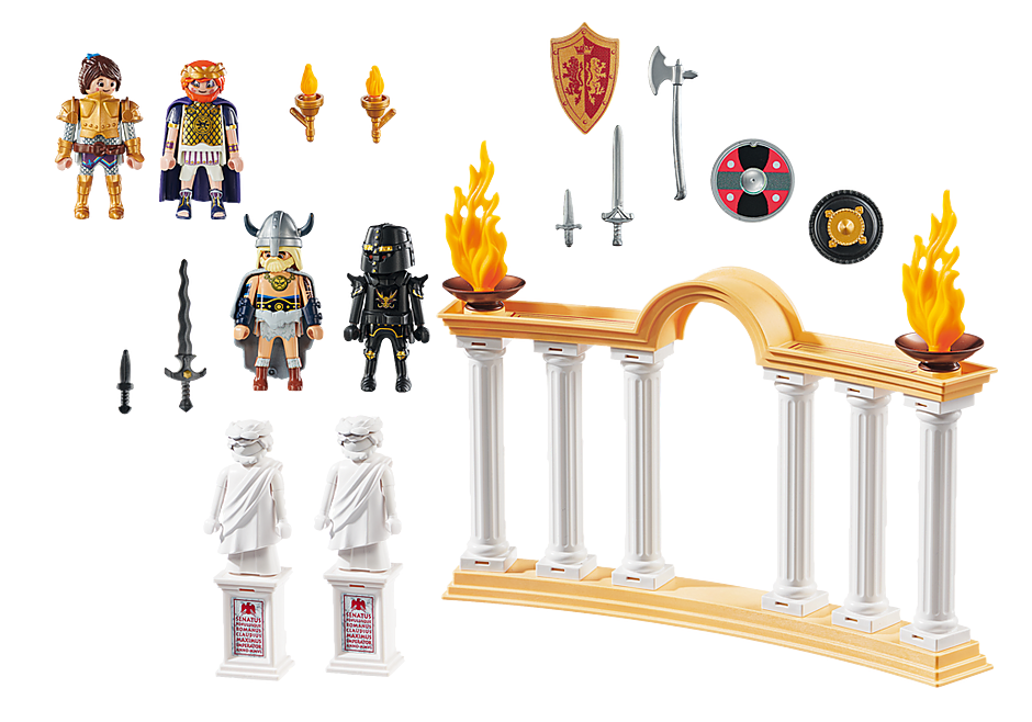 70076 PLAYMOBIL: THE MOVIE Emperor Maximus in the Colosseum detail image 3