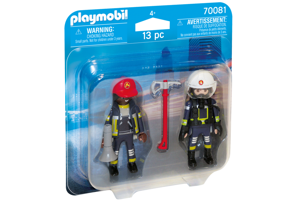 Rescue Firefighters for sale online PLAYMOBIL 70081 City Life Playset 