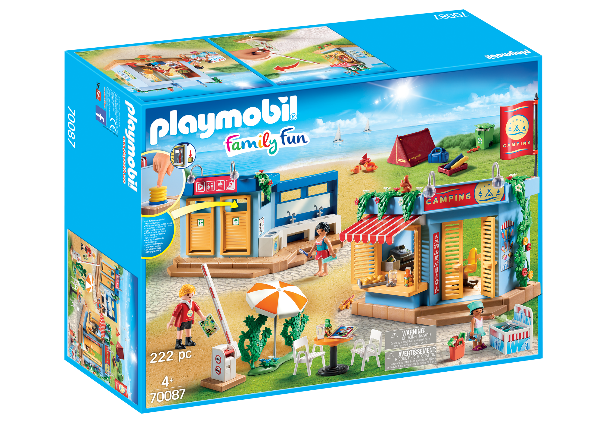 playmobil family camping