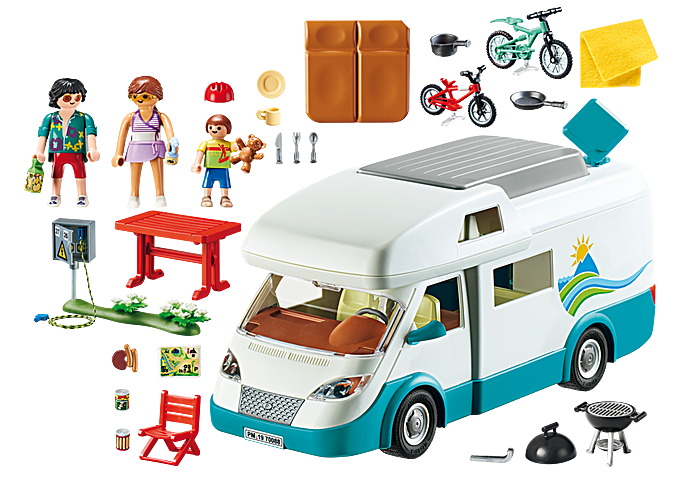 PLAYMOBIL Familien-Wohnmobil – Abenteuer on the Road!