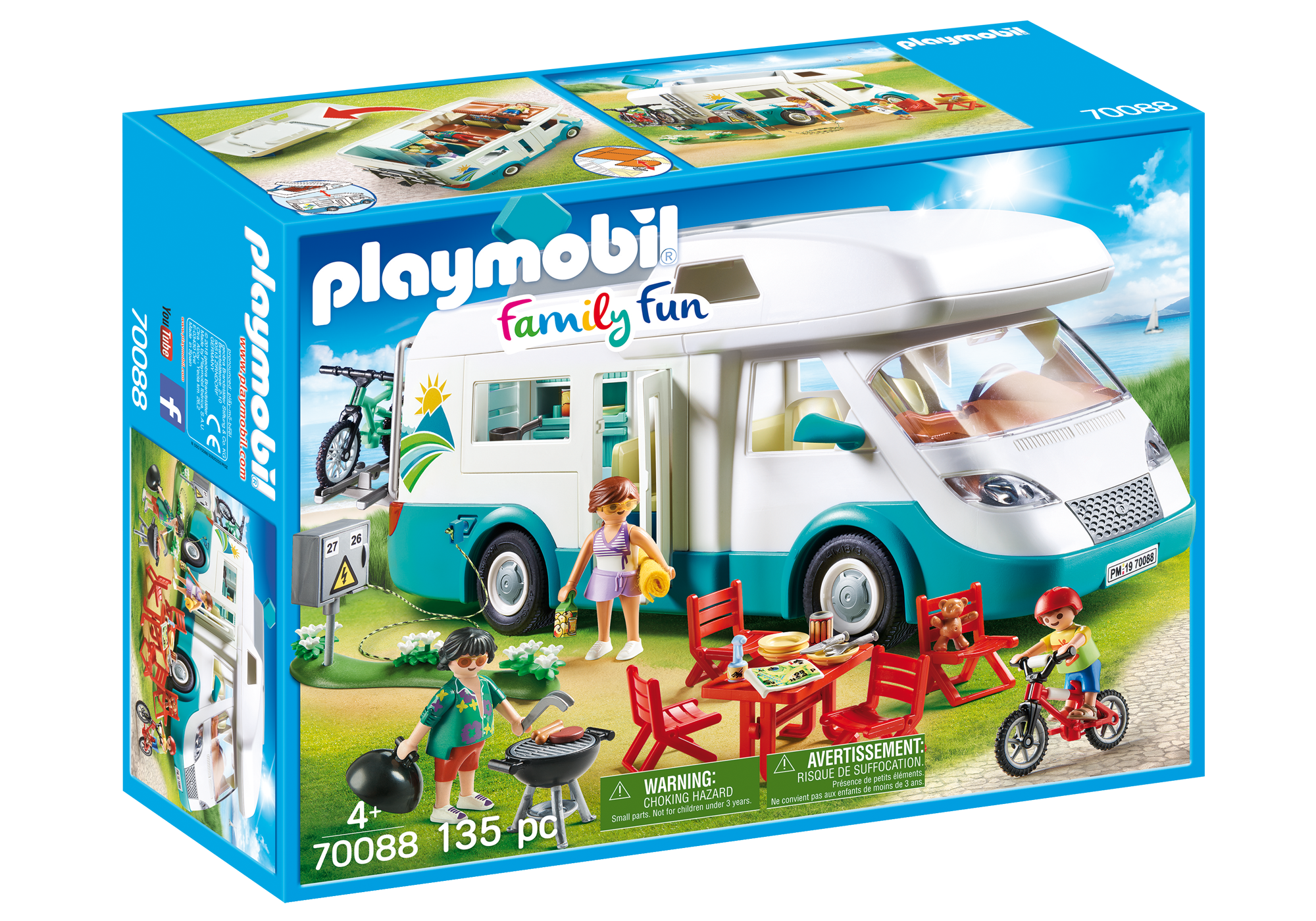 playmobil family camping