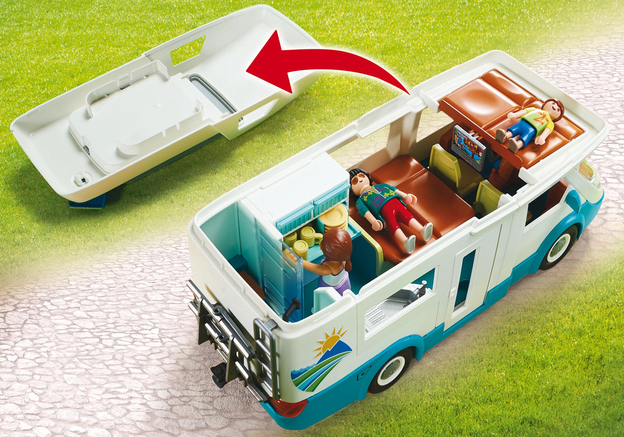 famille avec camping car playmobil