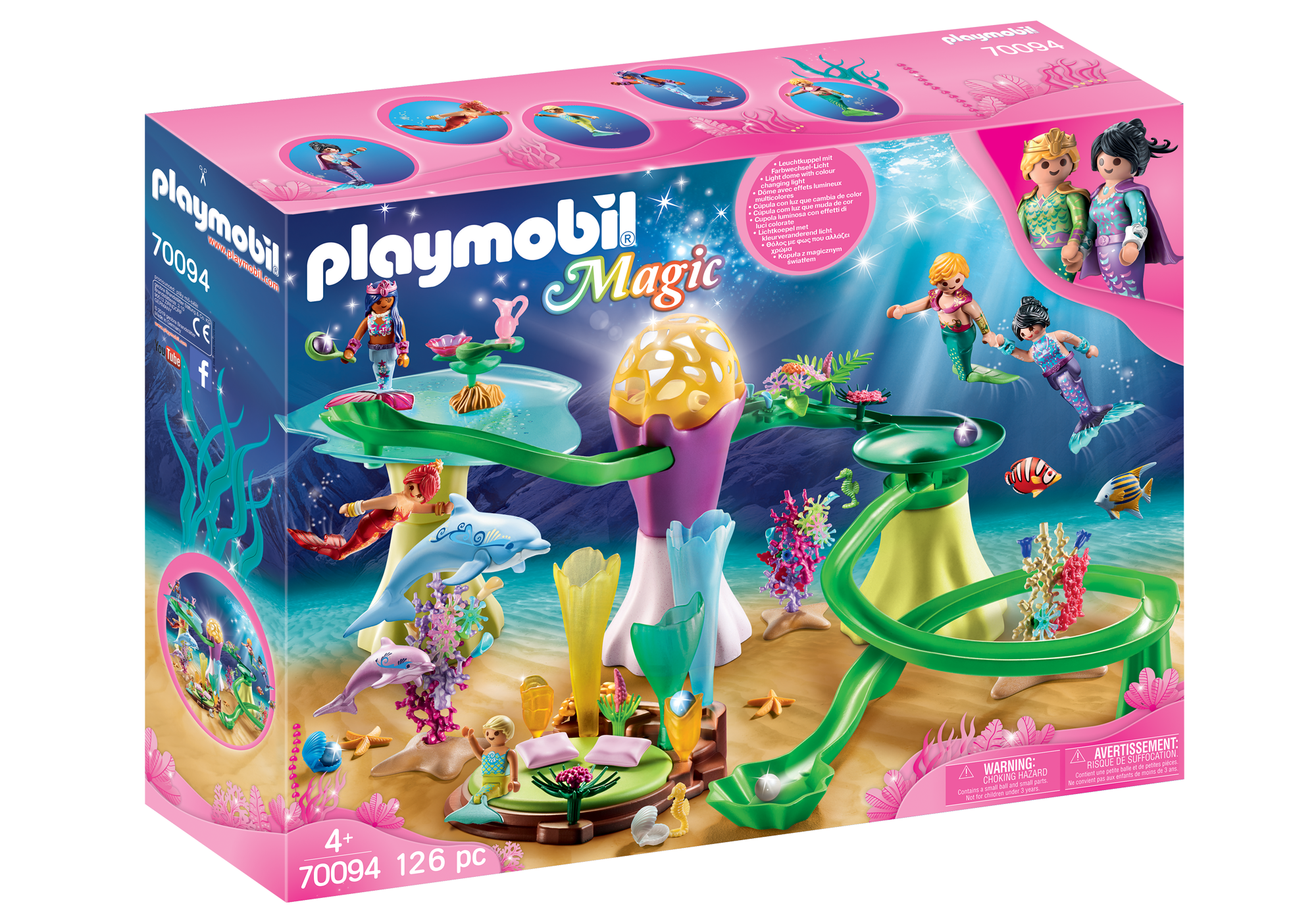 playmobil magical mermaids carry case