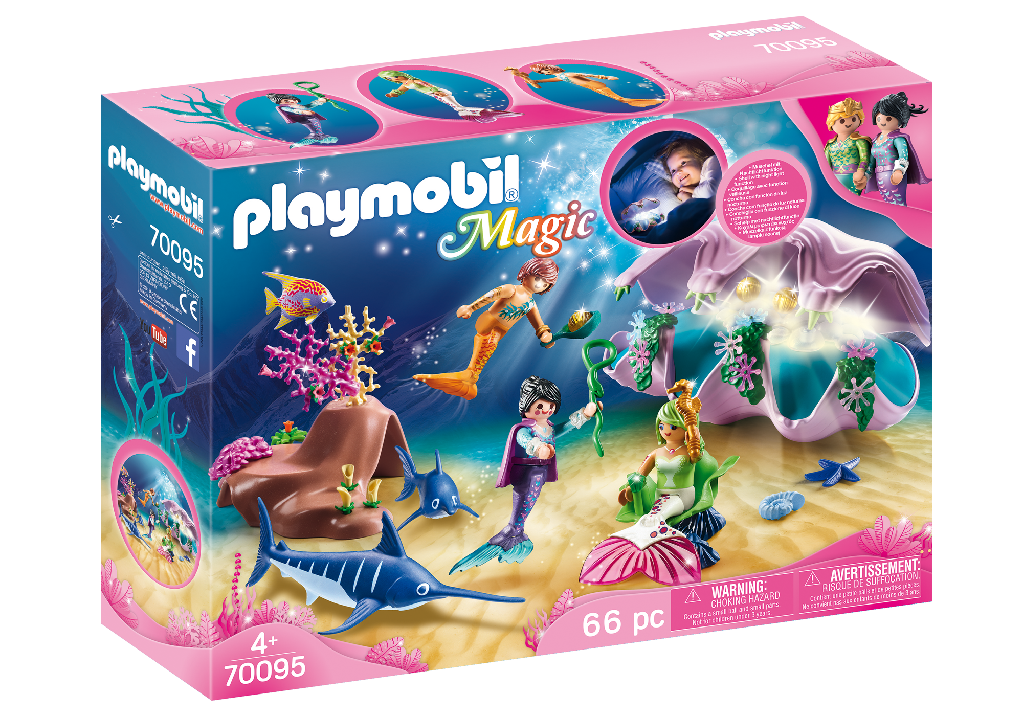 Pearl Shell Nightlight - 70095 -