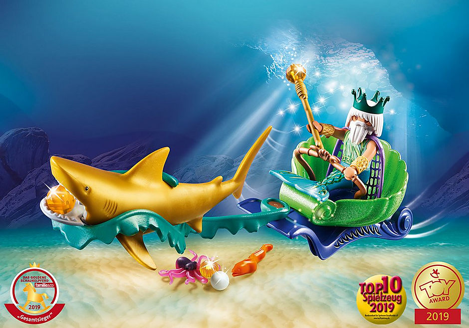 70097 Βασιλιάς της Θάλασσας με άμαξα καρχαρία detail image 1