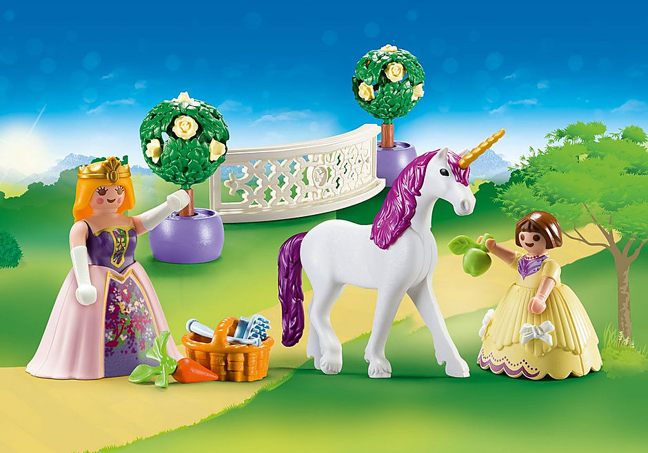 70107 Maxi Βαλιτσάκι Πριγκίπισσες με μονόκερο detail image 1