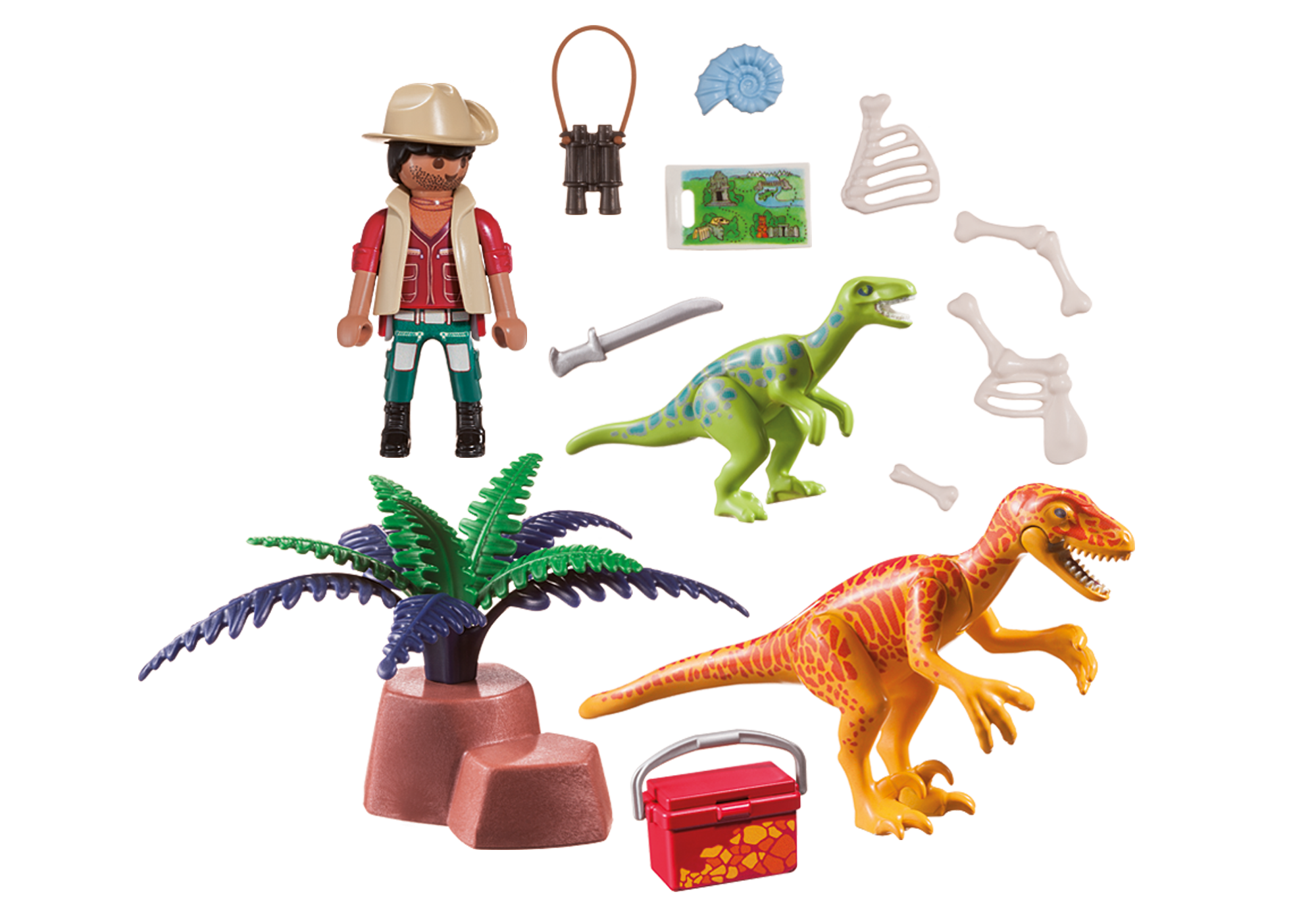 playmobil dinosaur explorer set